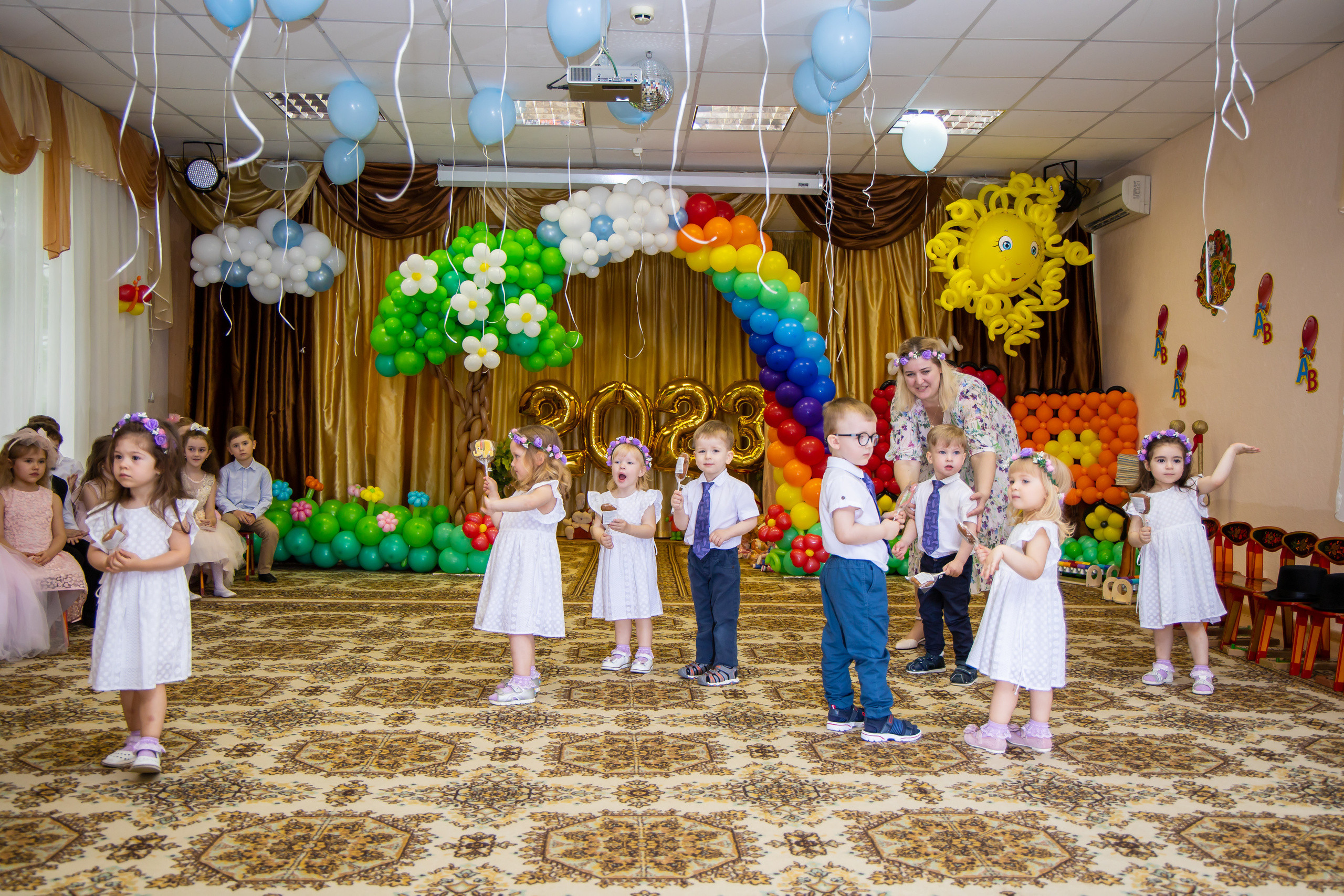 ВЫПУСКНОЙ детский сад 2023 малыши. Профессиональная фото и видеосъемка. Москва