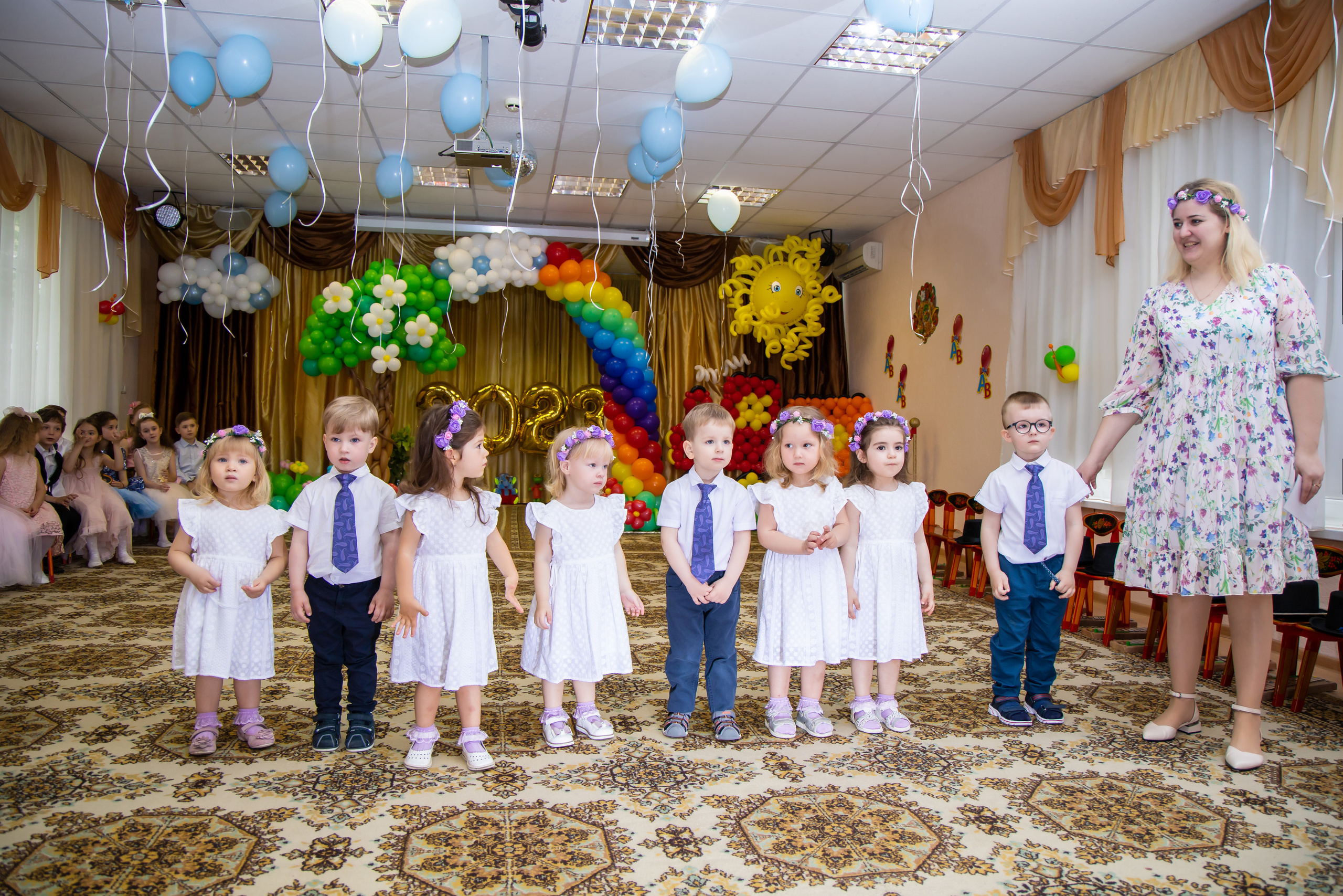 ВЫПУСКНОЙ детский сад 2023 малыши. Профессиональная фото и видеосъемка. Москва