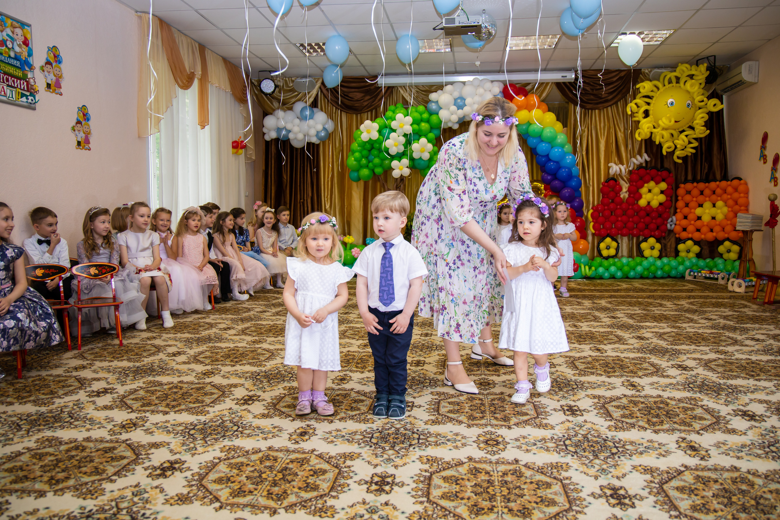 ВЫПУСКНОЙ детский сад 2023 малыши. Профессиональная фото и видеосъемка. Москва