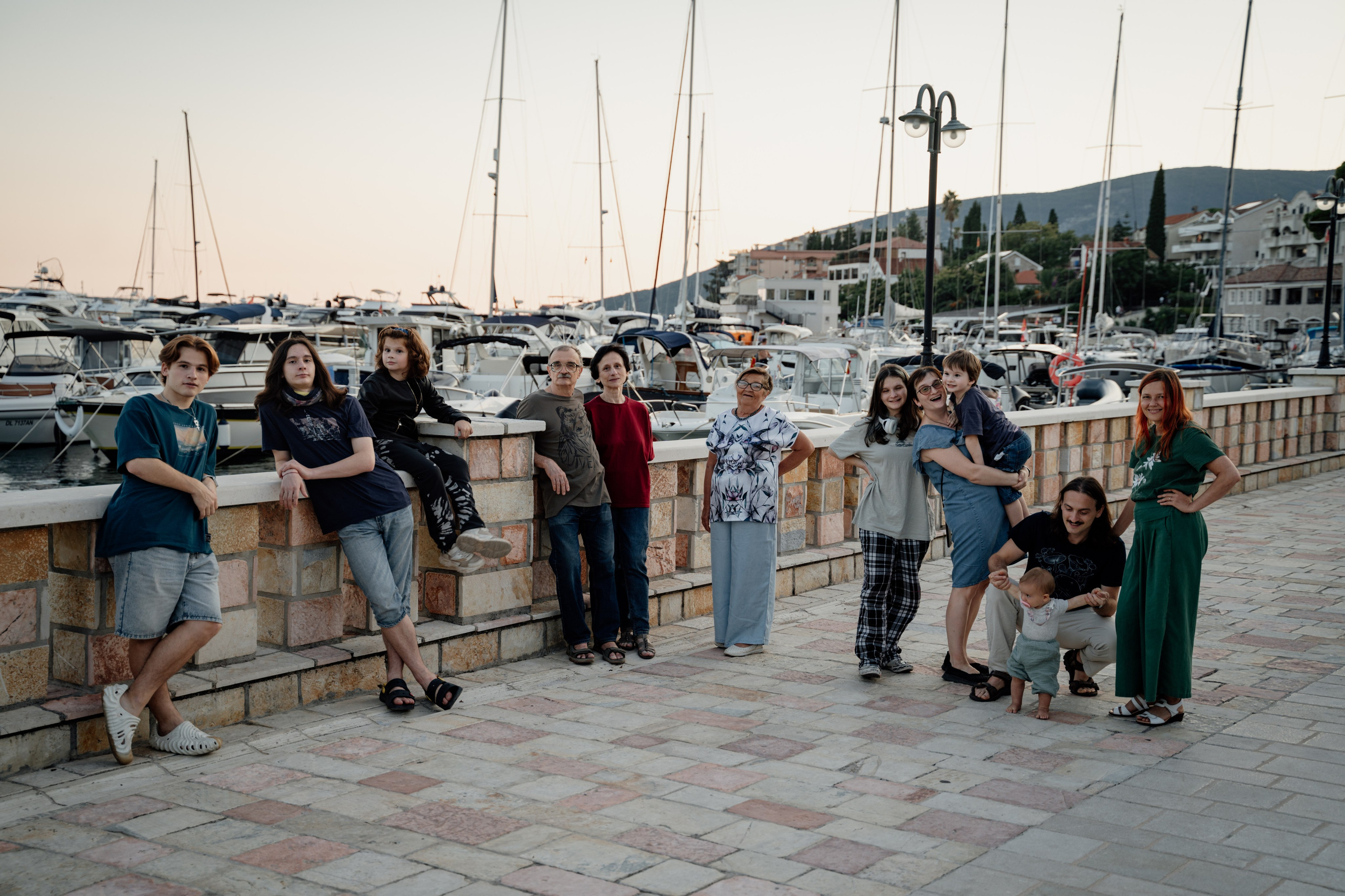 Big family. Photographer in Montenegro | Фотограф в Черногории