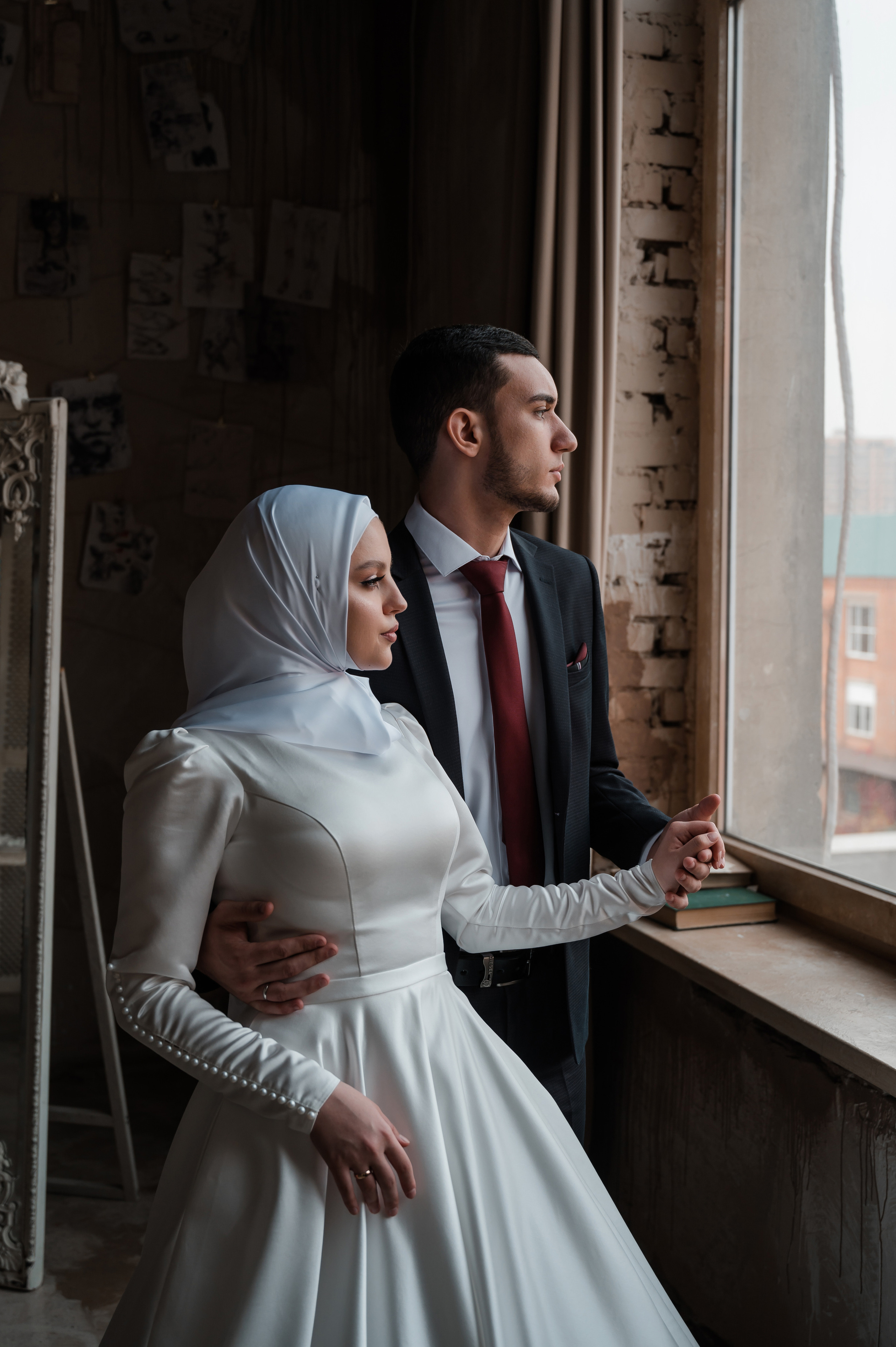 Свадебная прогулка Алия и Марины (16 октября). Свадебный фотограф Краснодар Елена Воробьева