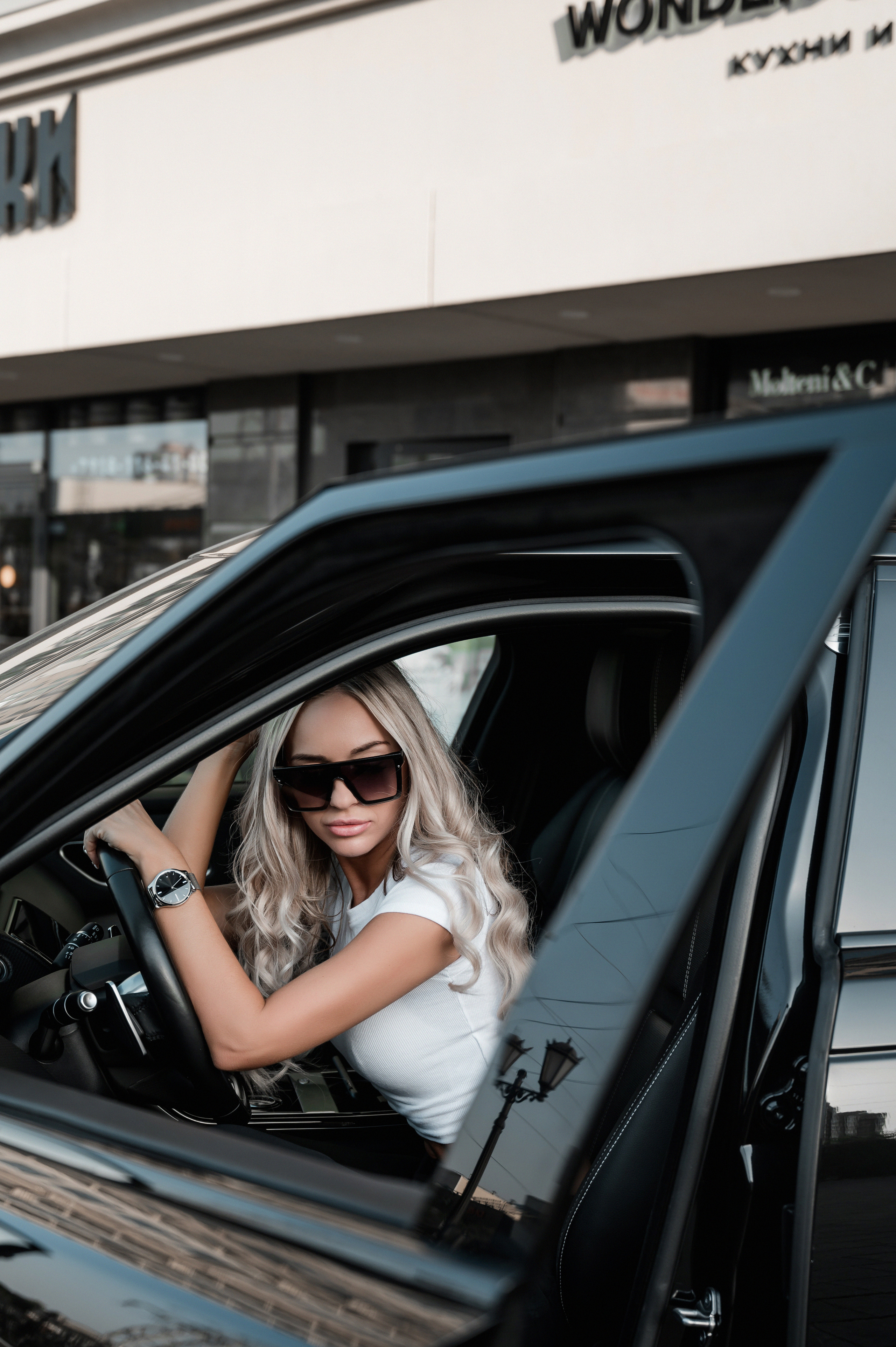 Фотосессия с кабриолетом. Свадебный фотограф Краснодар Елена Воробьева