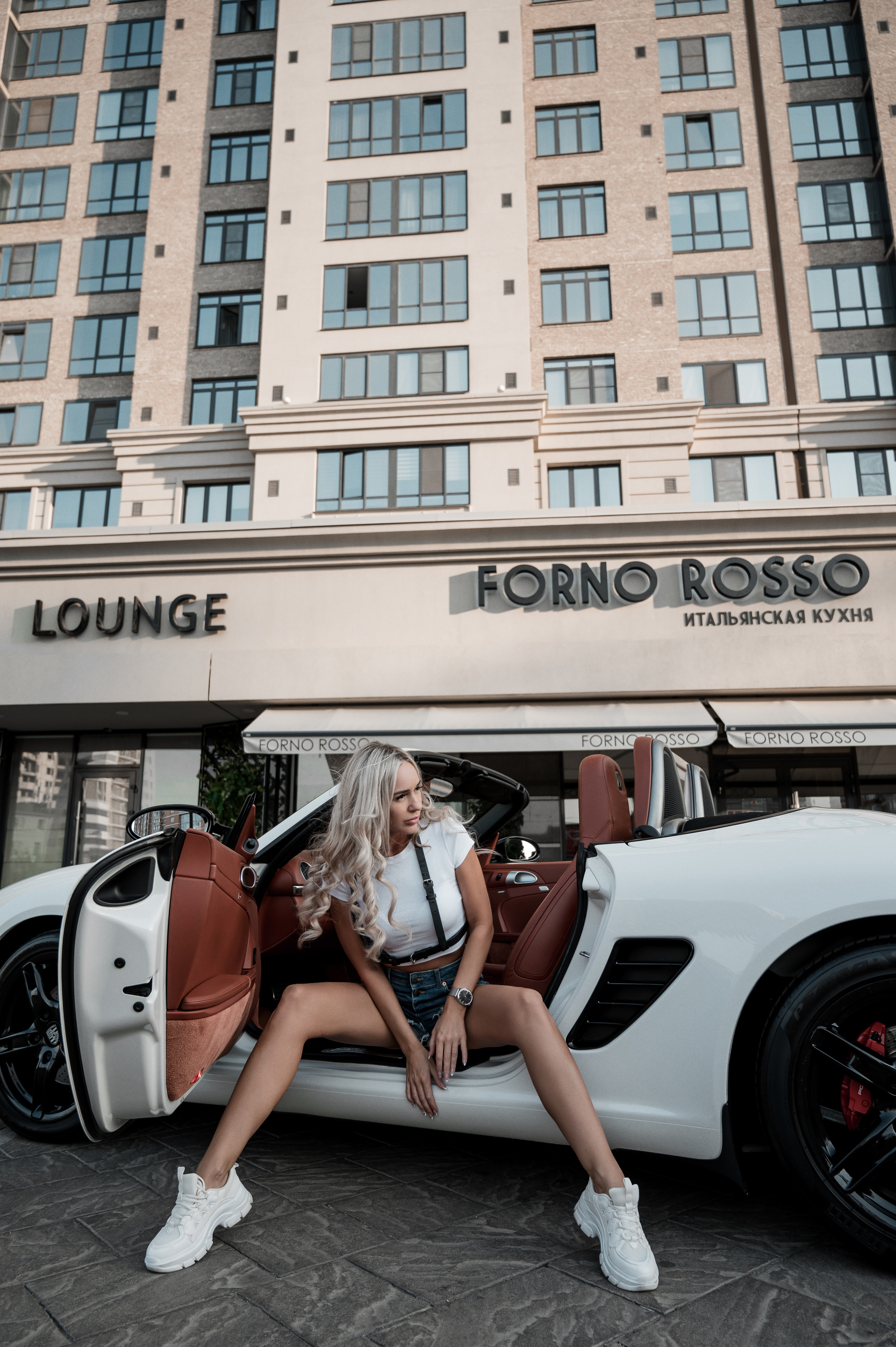 Фотосессия с кабриолетом. Свадебный фотограф Краснодар Елена Воробьева