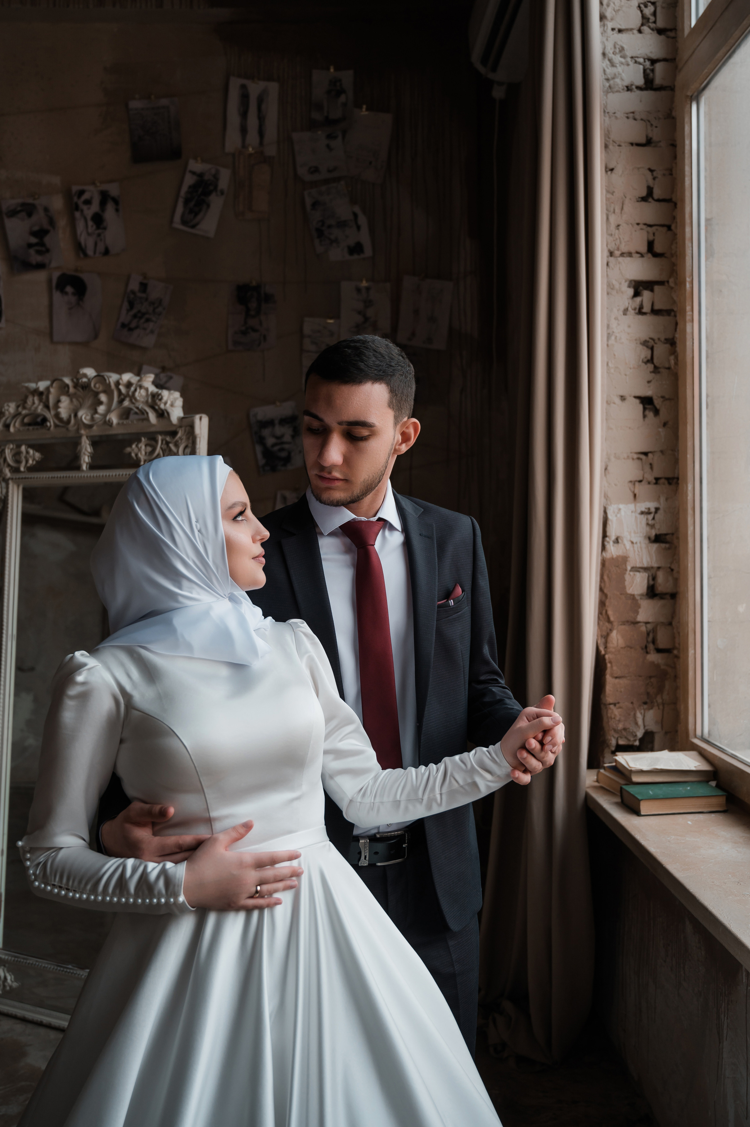 Свадебная прогулка Алия и Марины (16 октября). Свадебный фотограф Краснодар Елена Воробьева