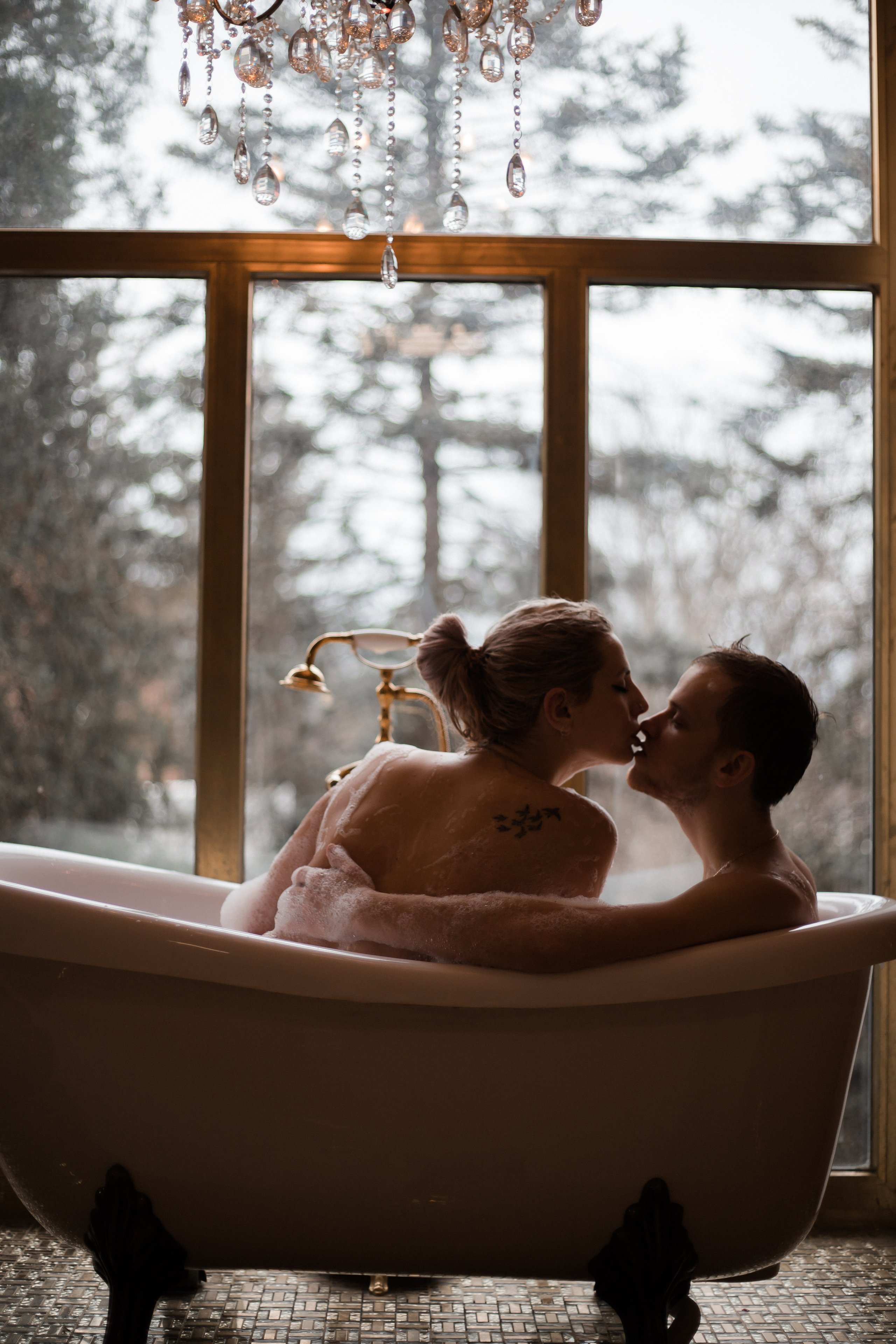 Фотосессия в ванной. Свадебный фотограф Краснодар Елена Воробьева