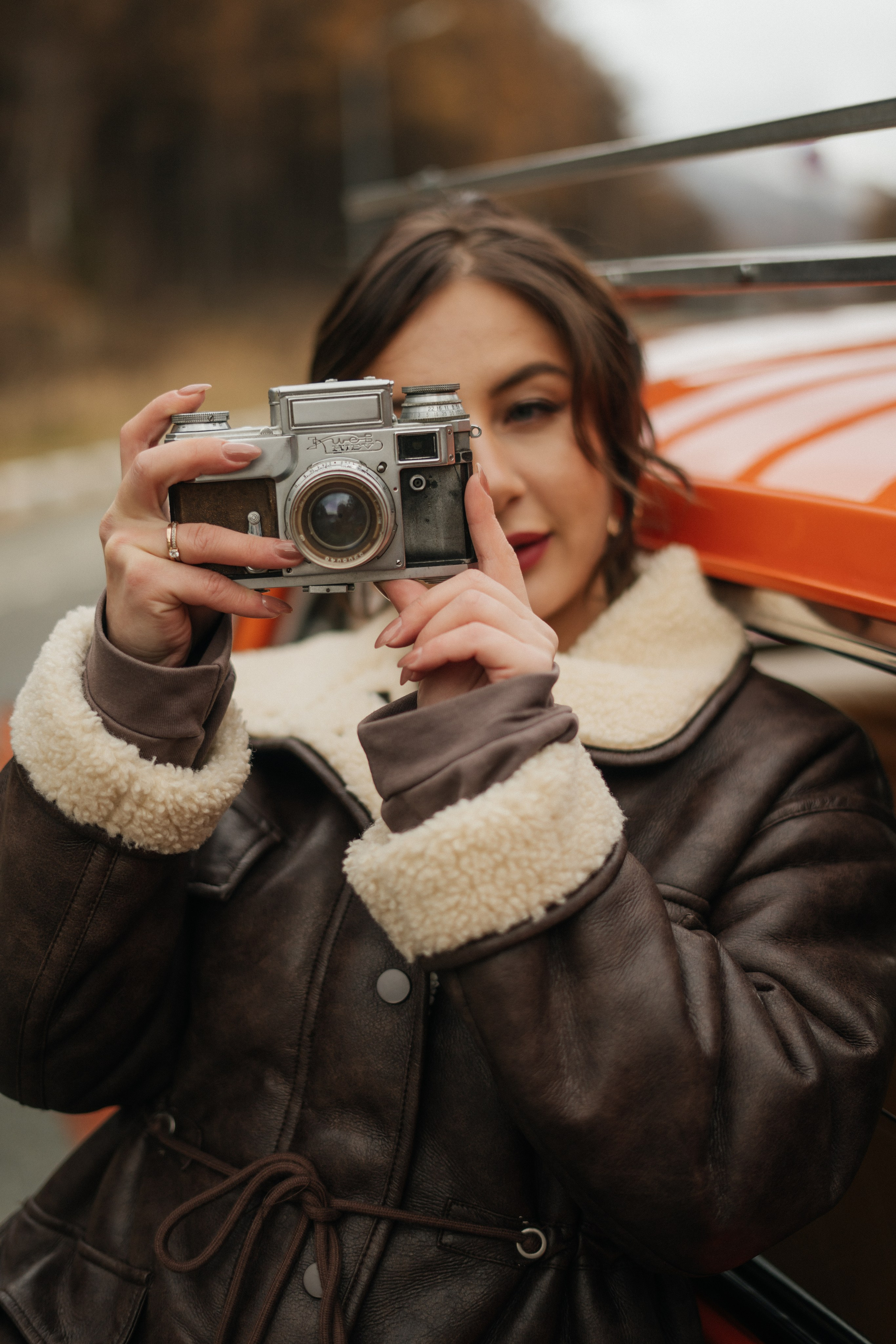 Девушка в ретро каре. Фотограф сахалин