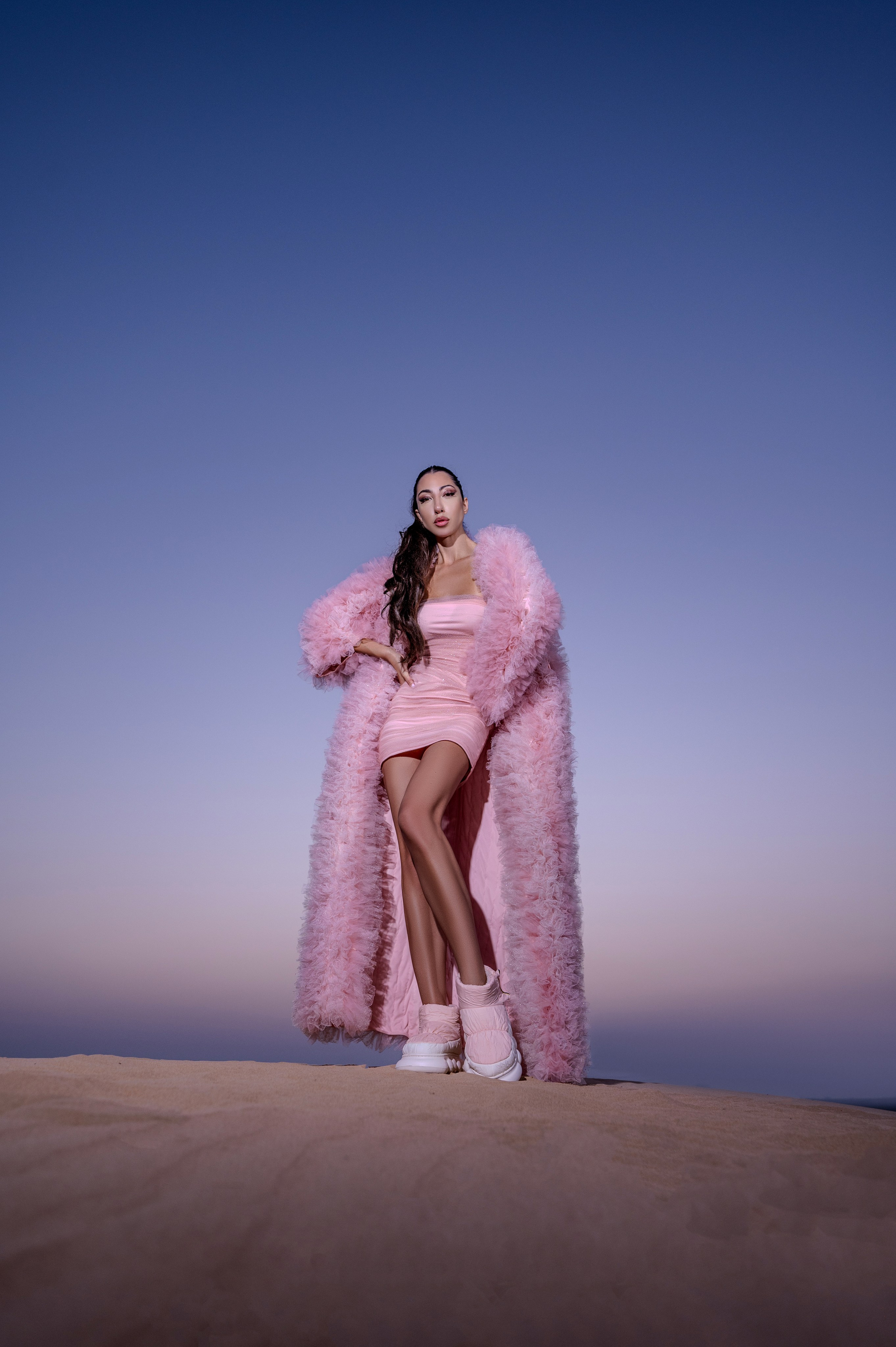Pink desert Marshmallow. Коммерческий фотограф Москва /Дубай, эксклюзивные фэшн фотосессии
