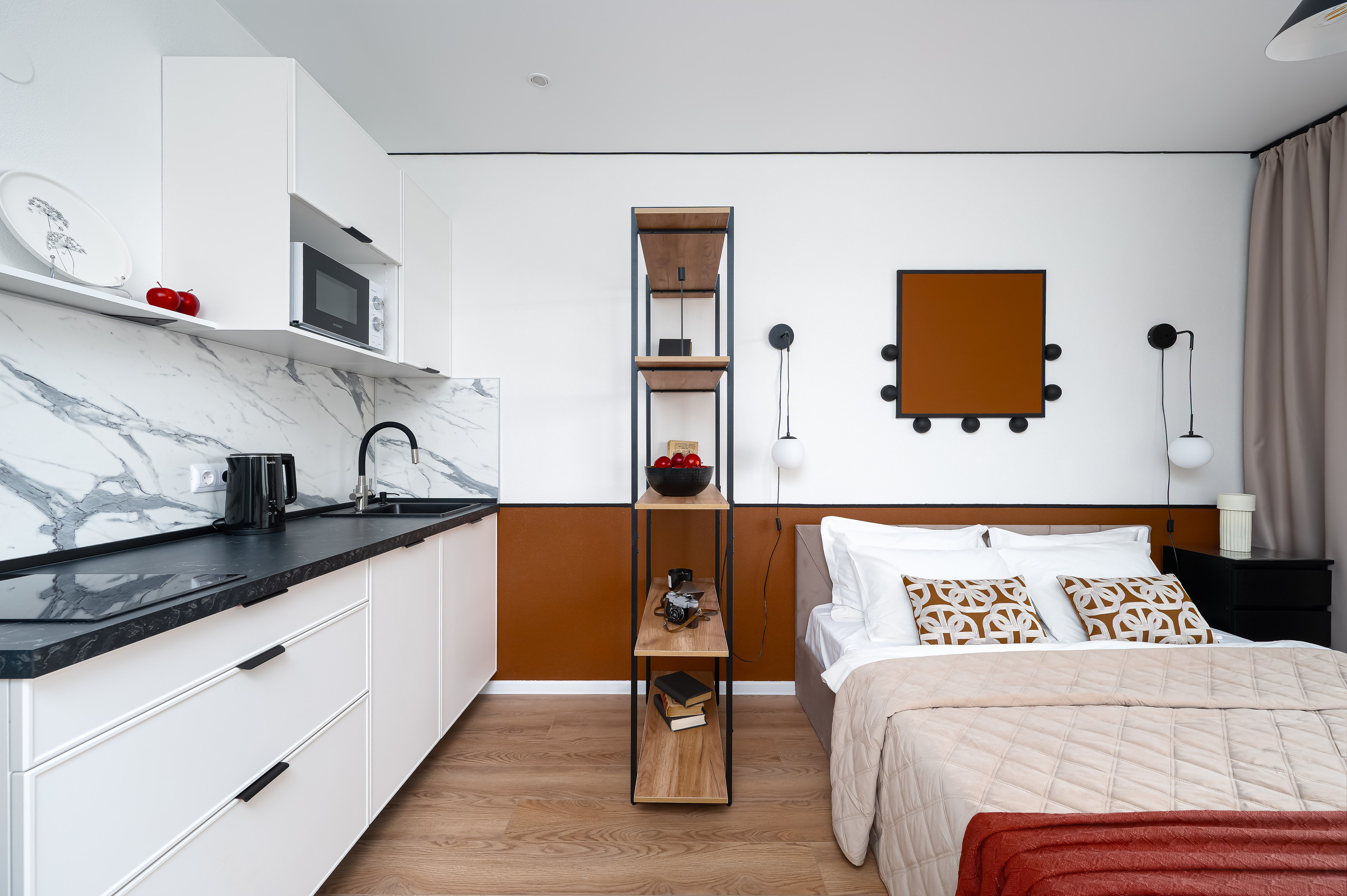 Студия на Кантемировской. Интерьерный фотограф. Фото- видеосъемка недвижимости Санкт-Петербург