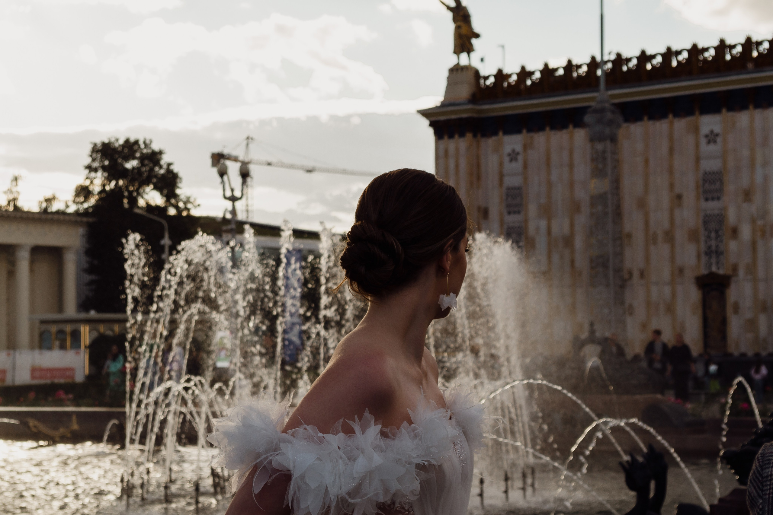 Загс + прогулка | ВДНХ 2. Свадебный и семейный фотограф в Москве Анна Сдобнова