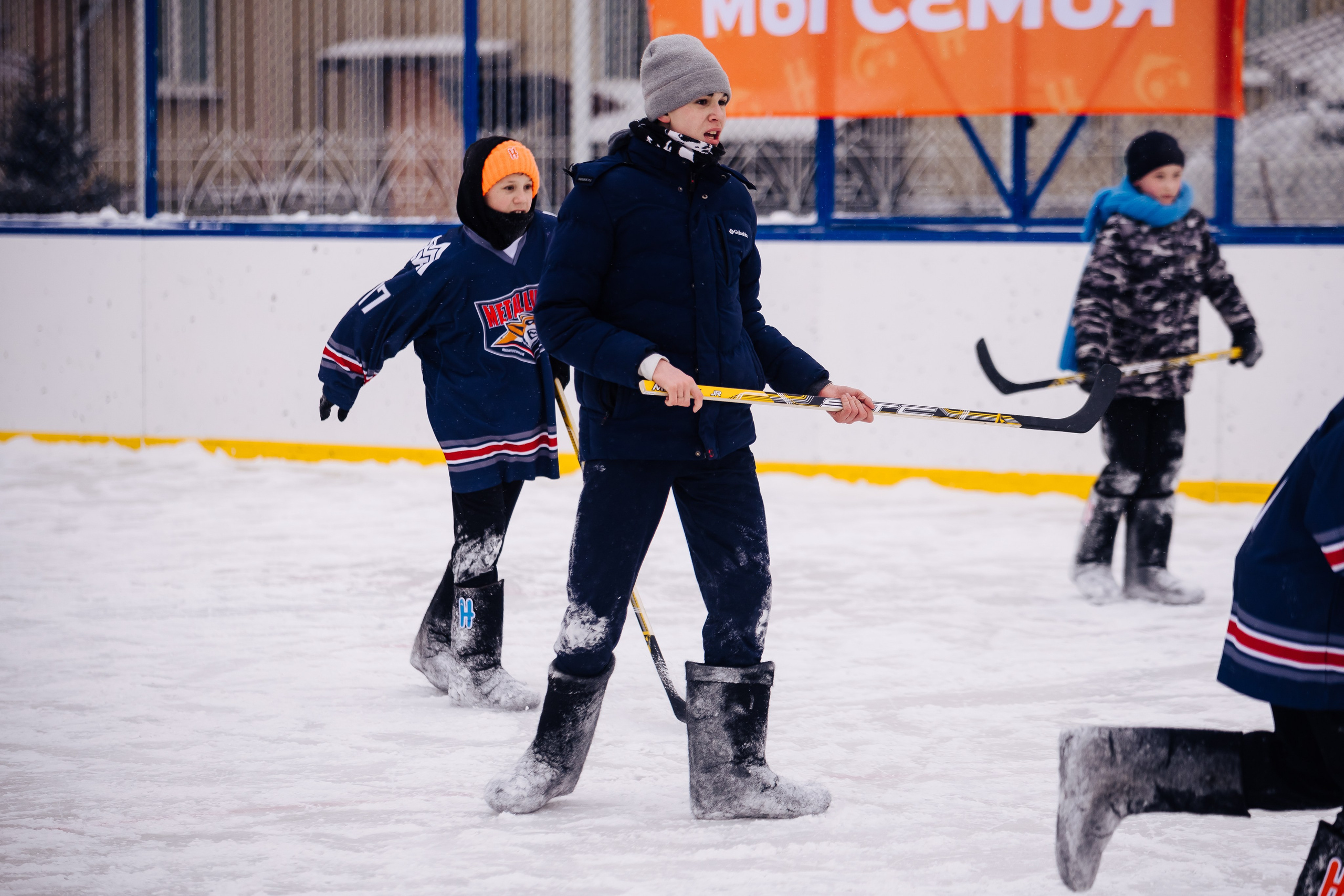 Хоккей на валенках // 22.02.25. Денис Прохоров Фотограф в г. Магнитогорск
