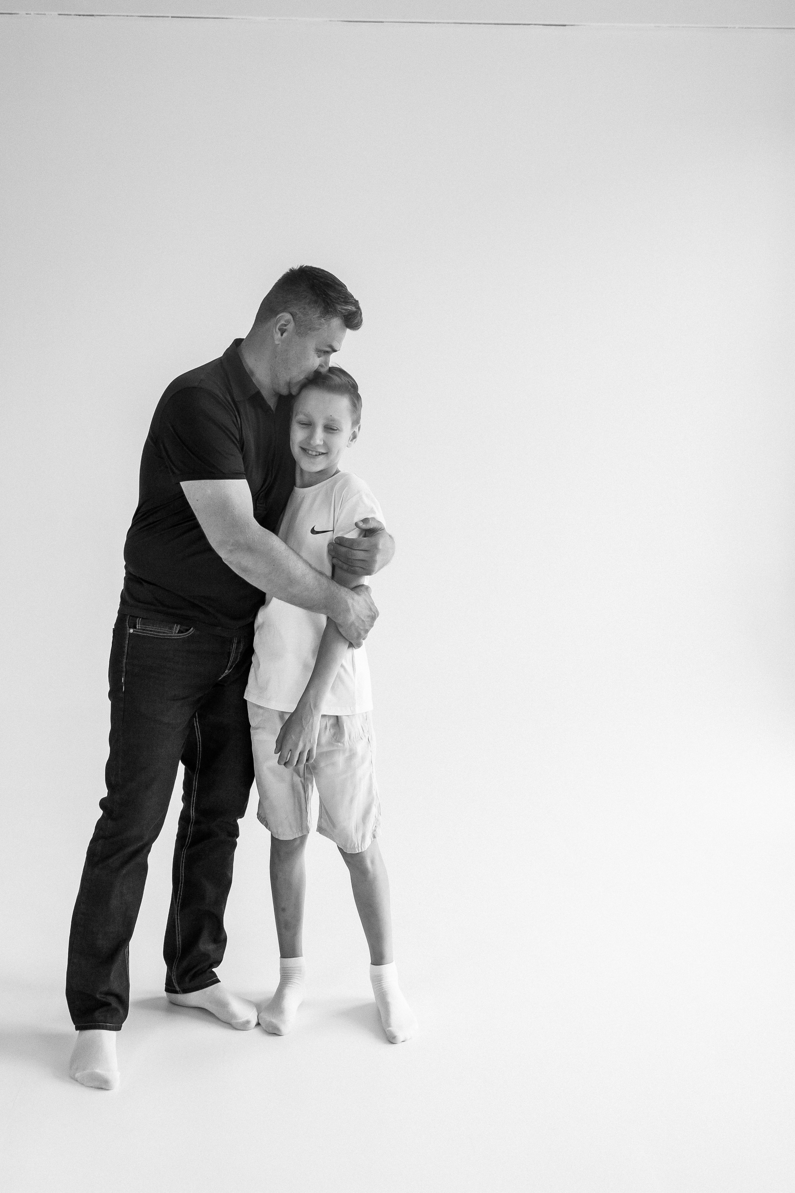 Семейная минималистичная фотосессия. Семейный и детский фотограф Кущ Наташа