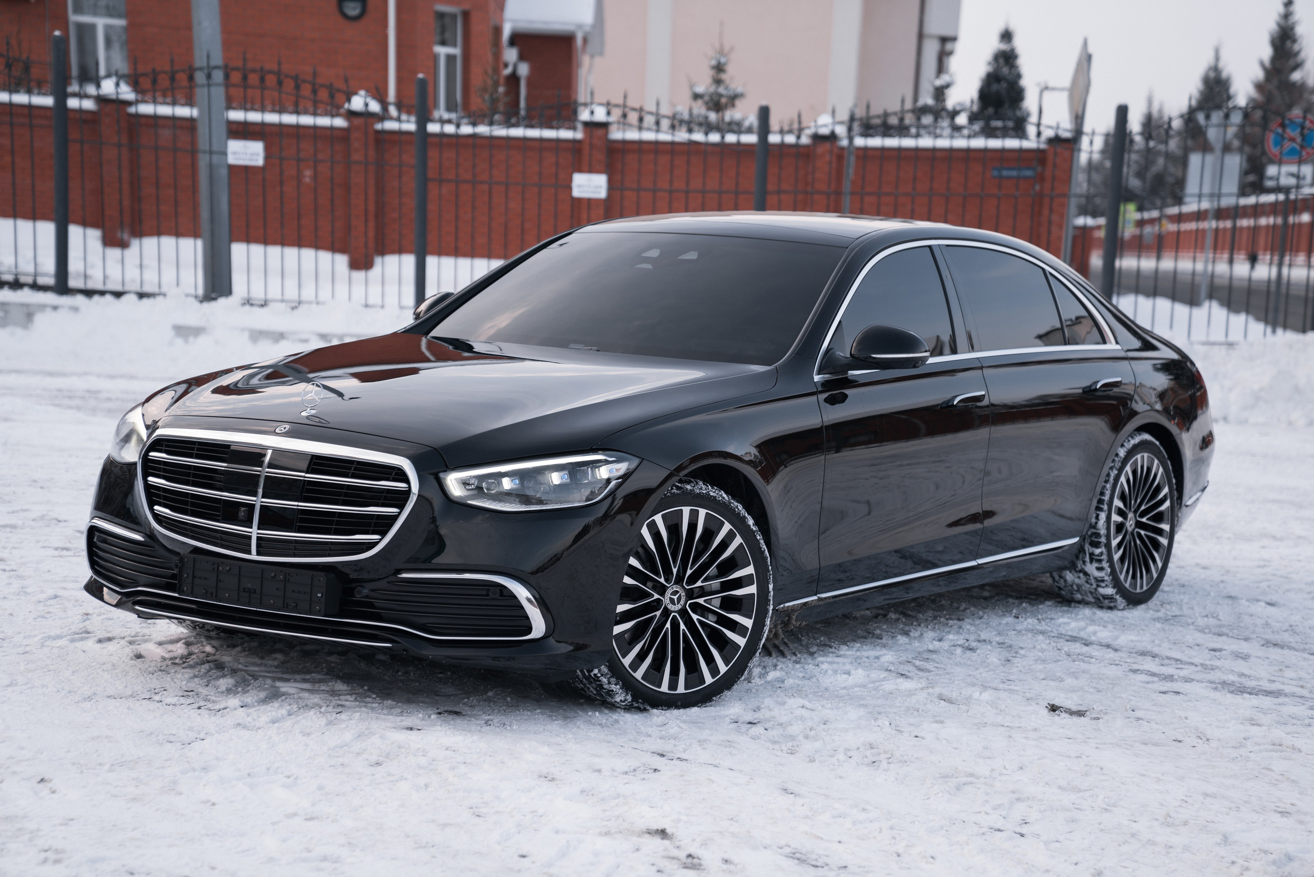 Mercedes-Benz S450. Идеальные портреты для соцсетей — Фотограф Ленар