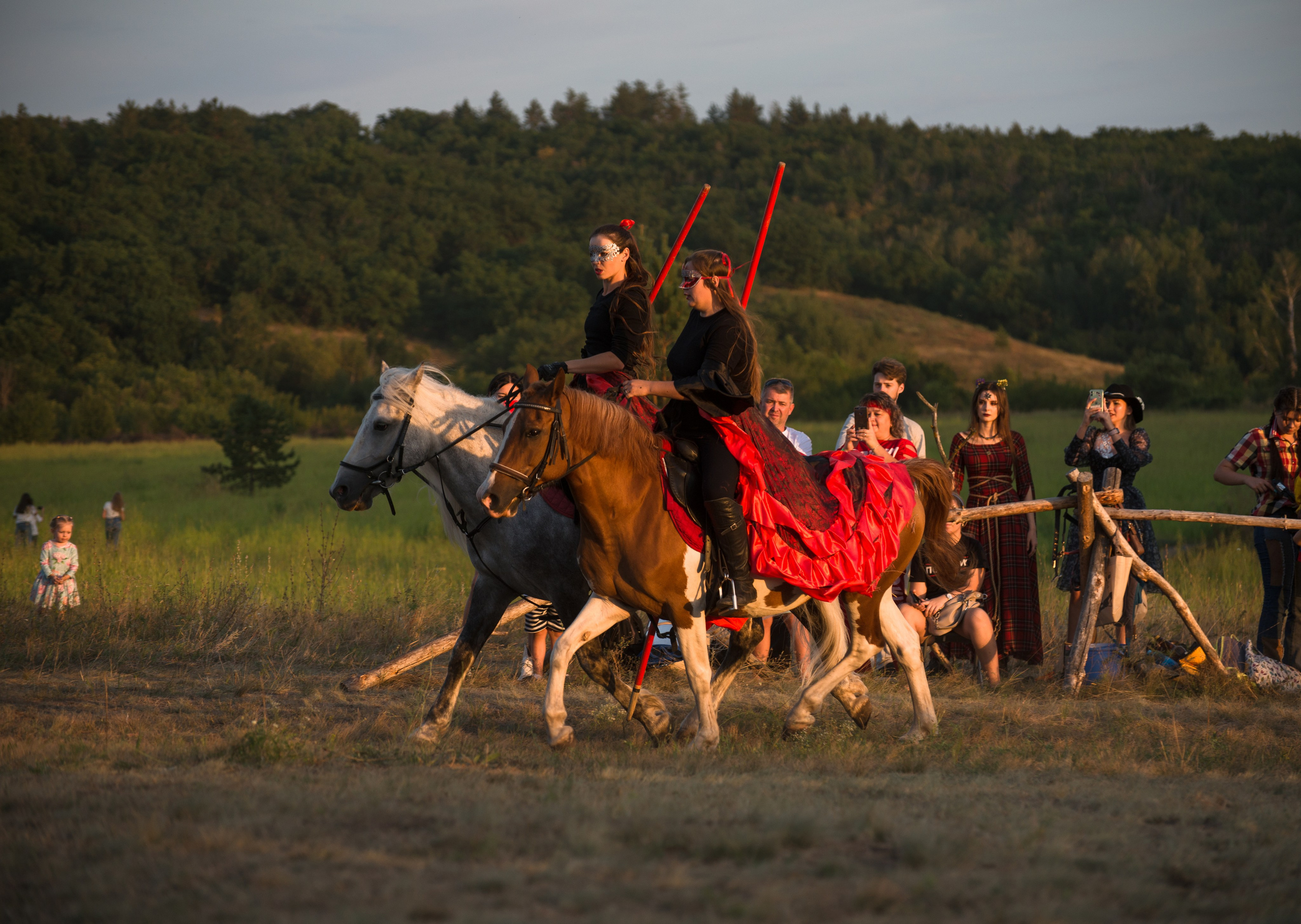 Карнавал Догвинтер. Конный фотограф в Саратове Юлия Иванова