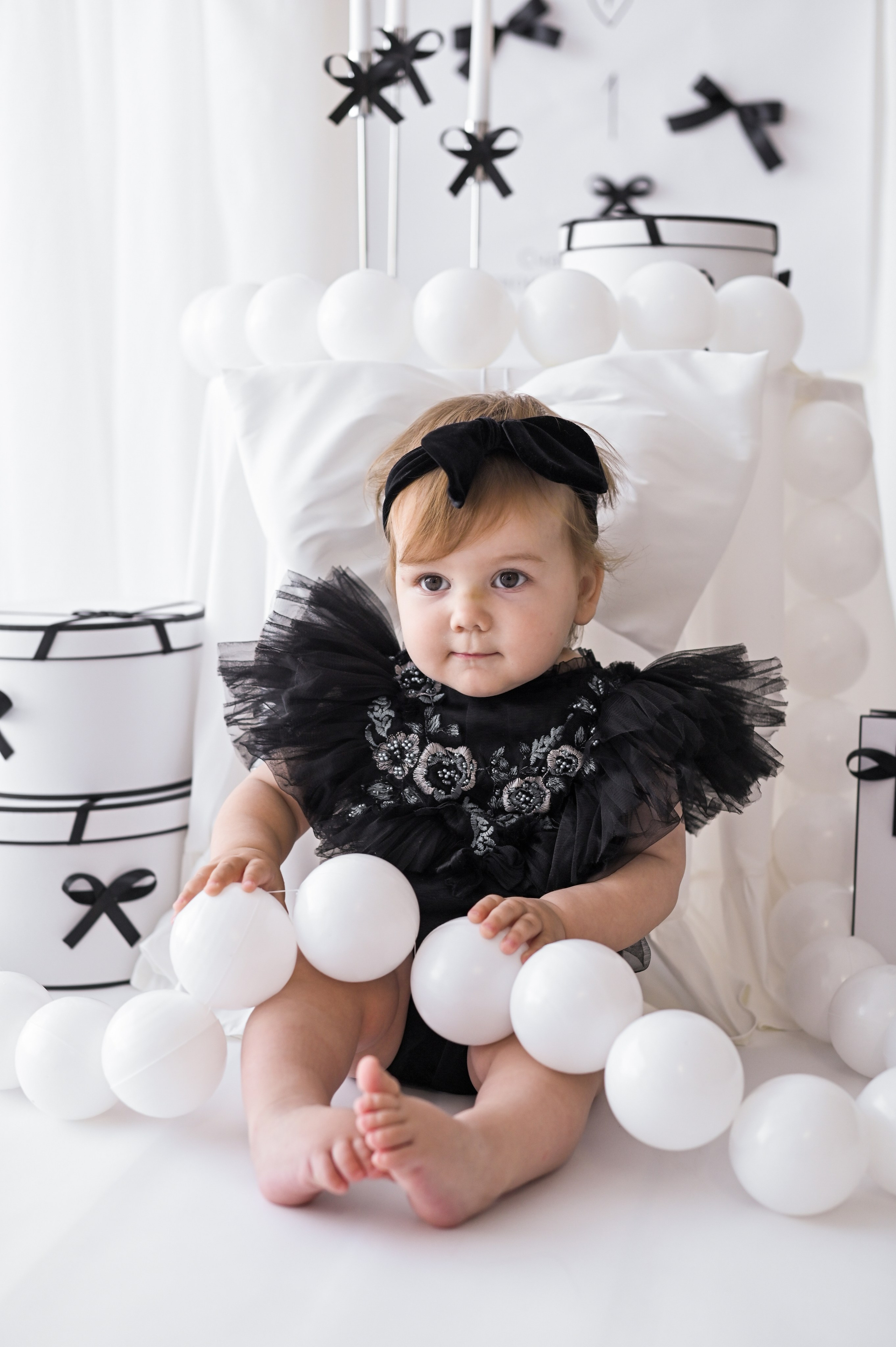 « Годик Девочки ». Фотограф новорожденных во Владивостоке Панова Татьяна