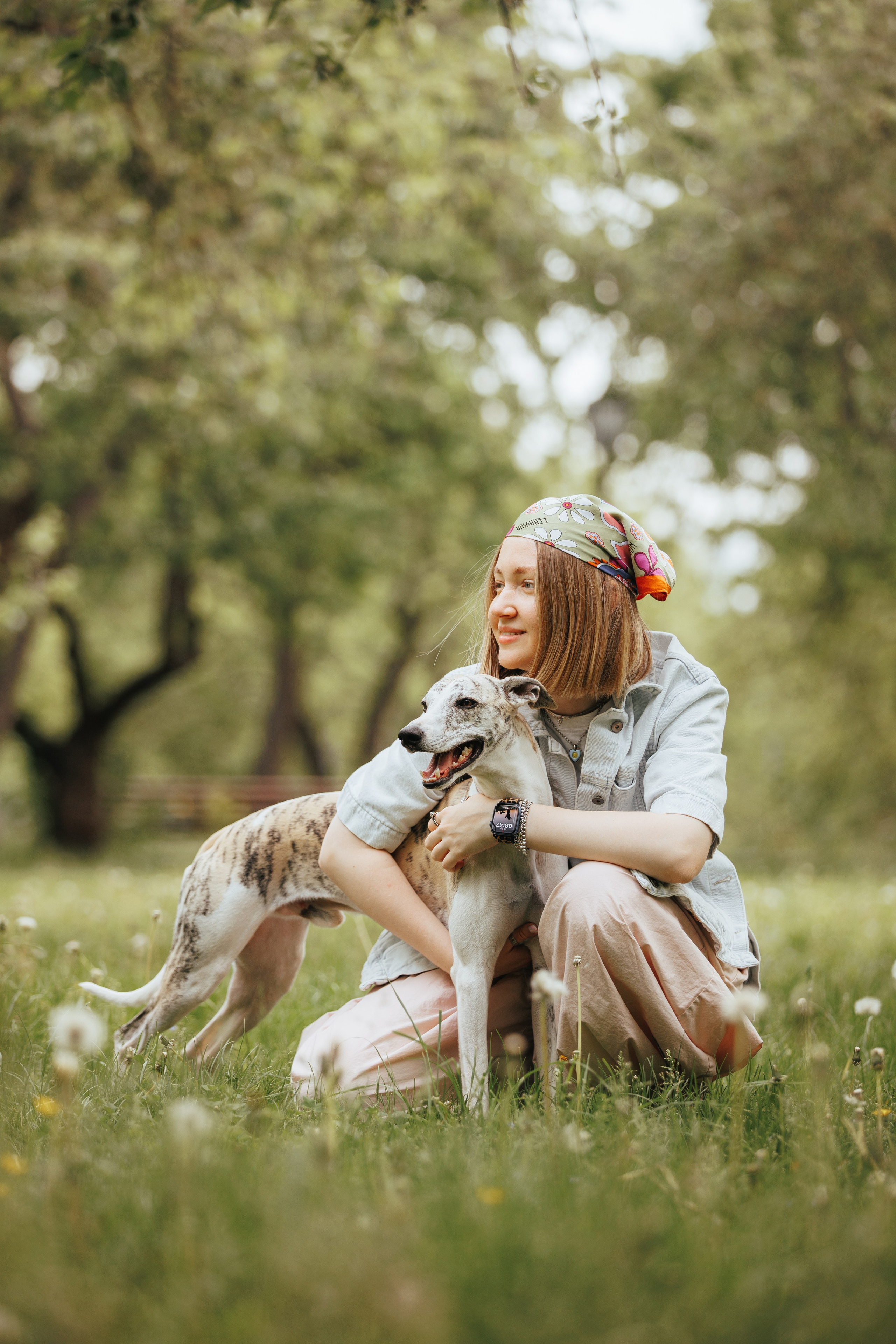 Саша и Гусь. Фотограф анималист Кристина Карпова, Москва