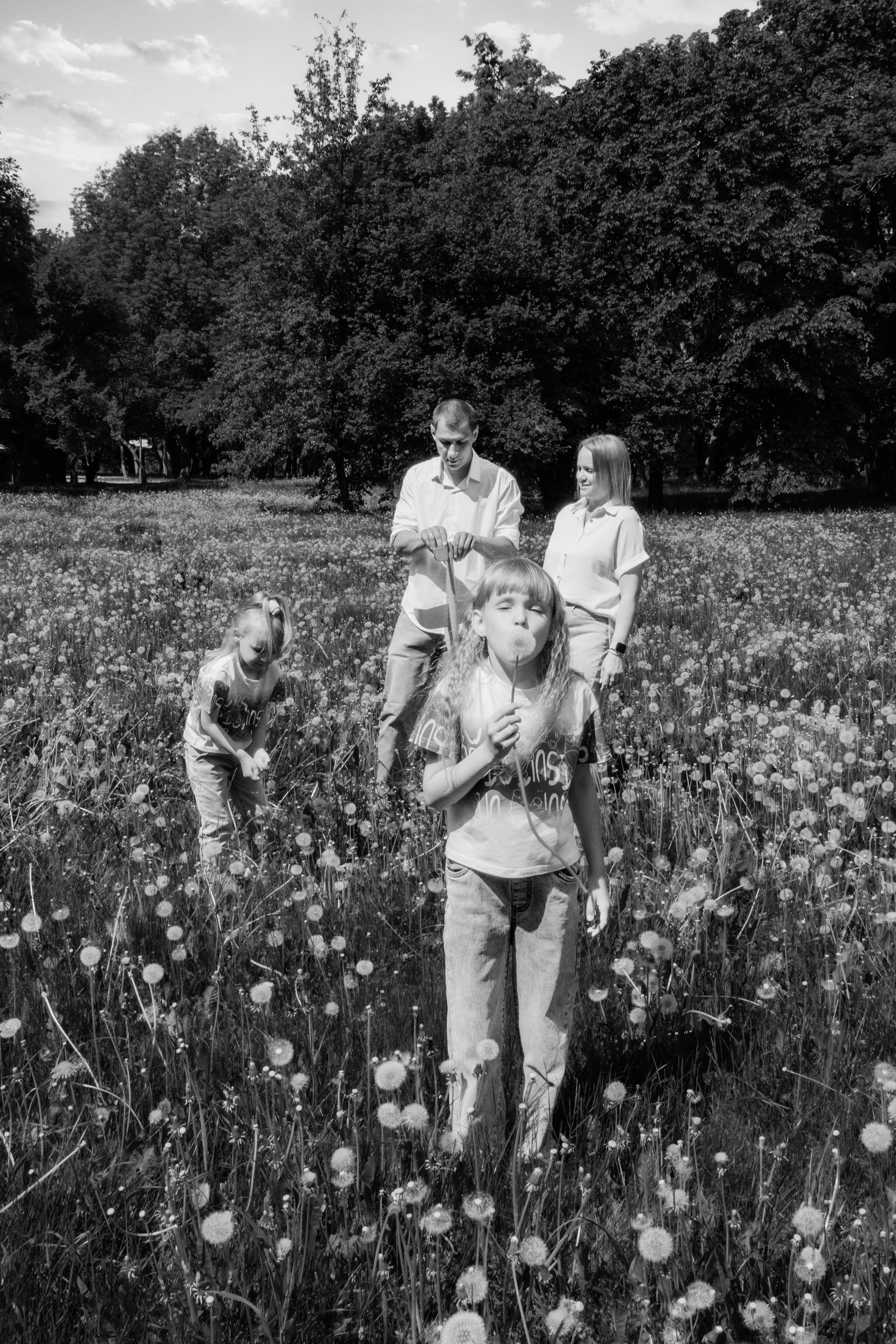 Семейная съемка в Лошицком парке. Ваш семейный фотограф в Минске — Вика Трегубова