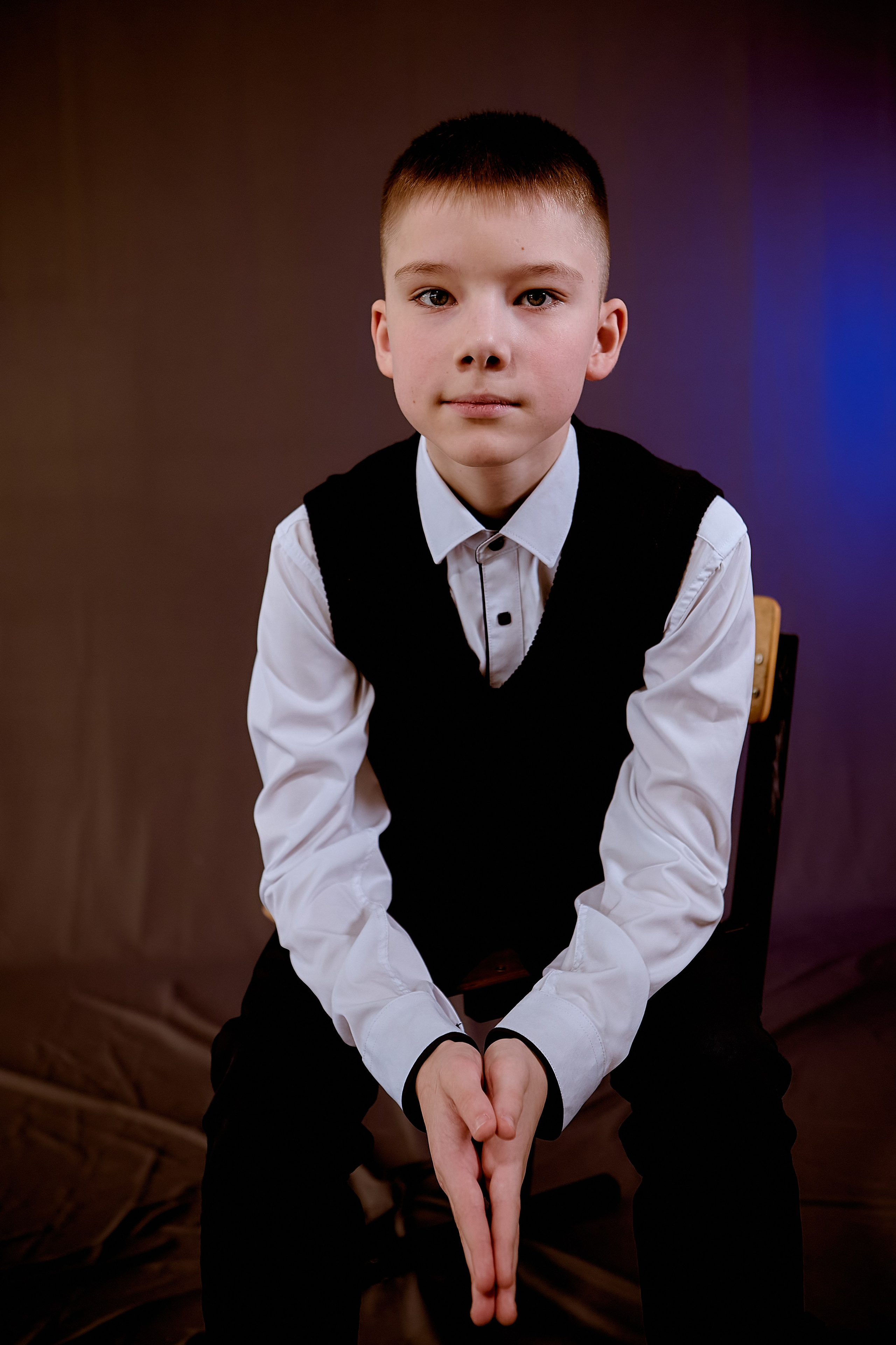 Школьная фотосессия учеников 6 класса