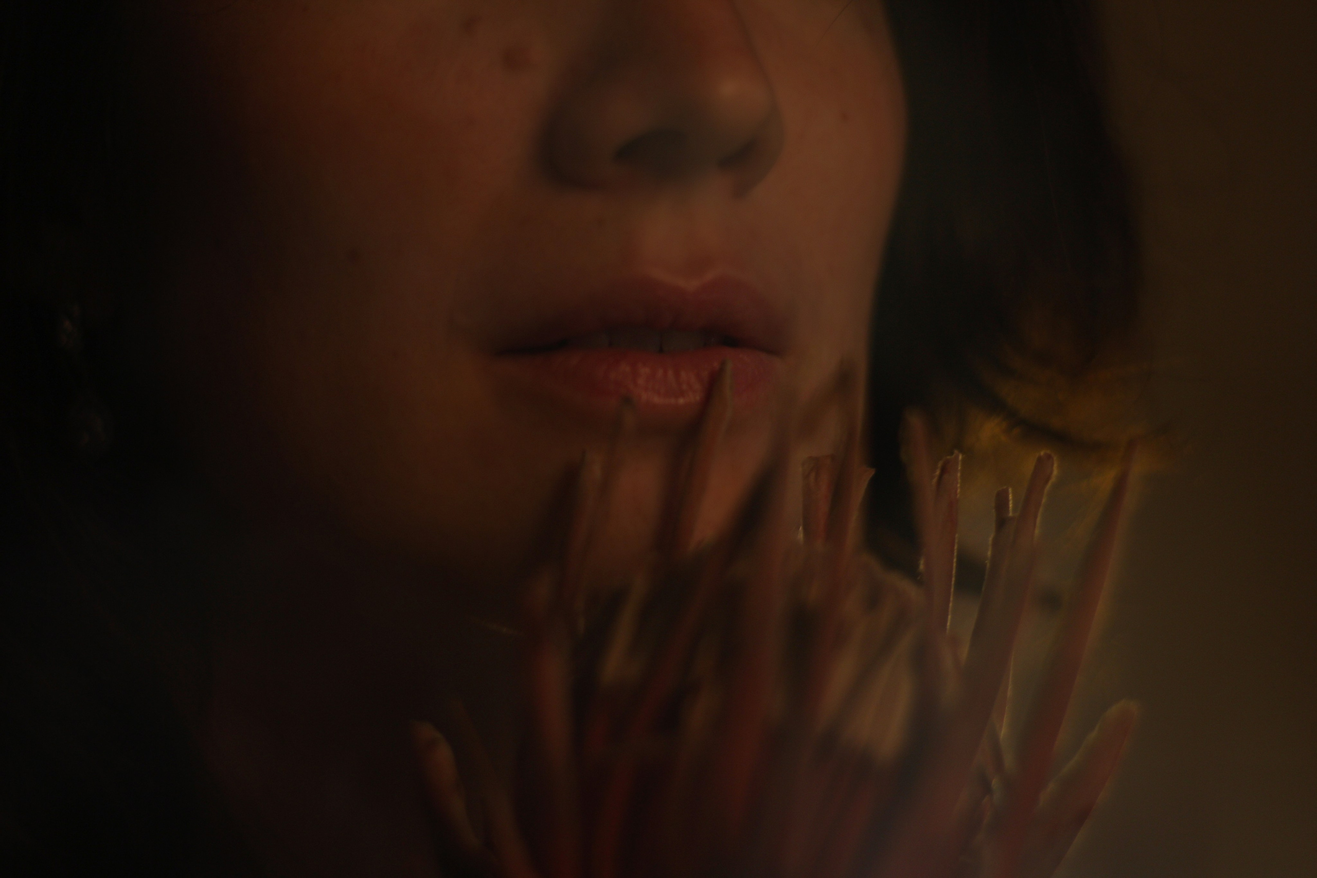 Дым и свечение. Фотограф Красноярск