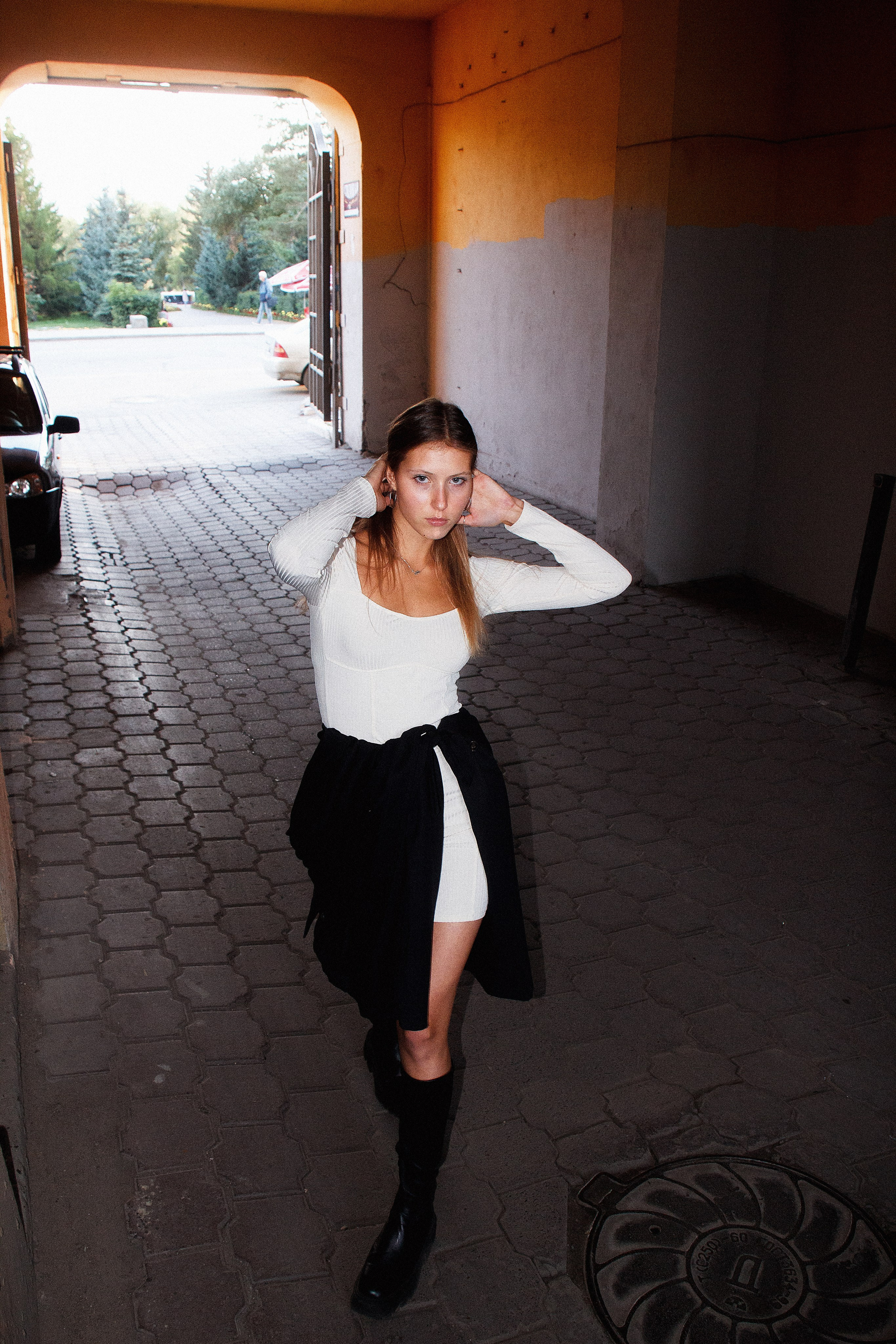 Модельный тест: Маша, часть 2 (уличная). Фотограф и видеограф в Омск/Москва Сащенко Лера