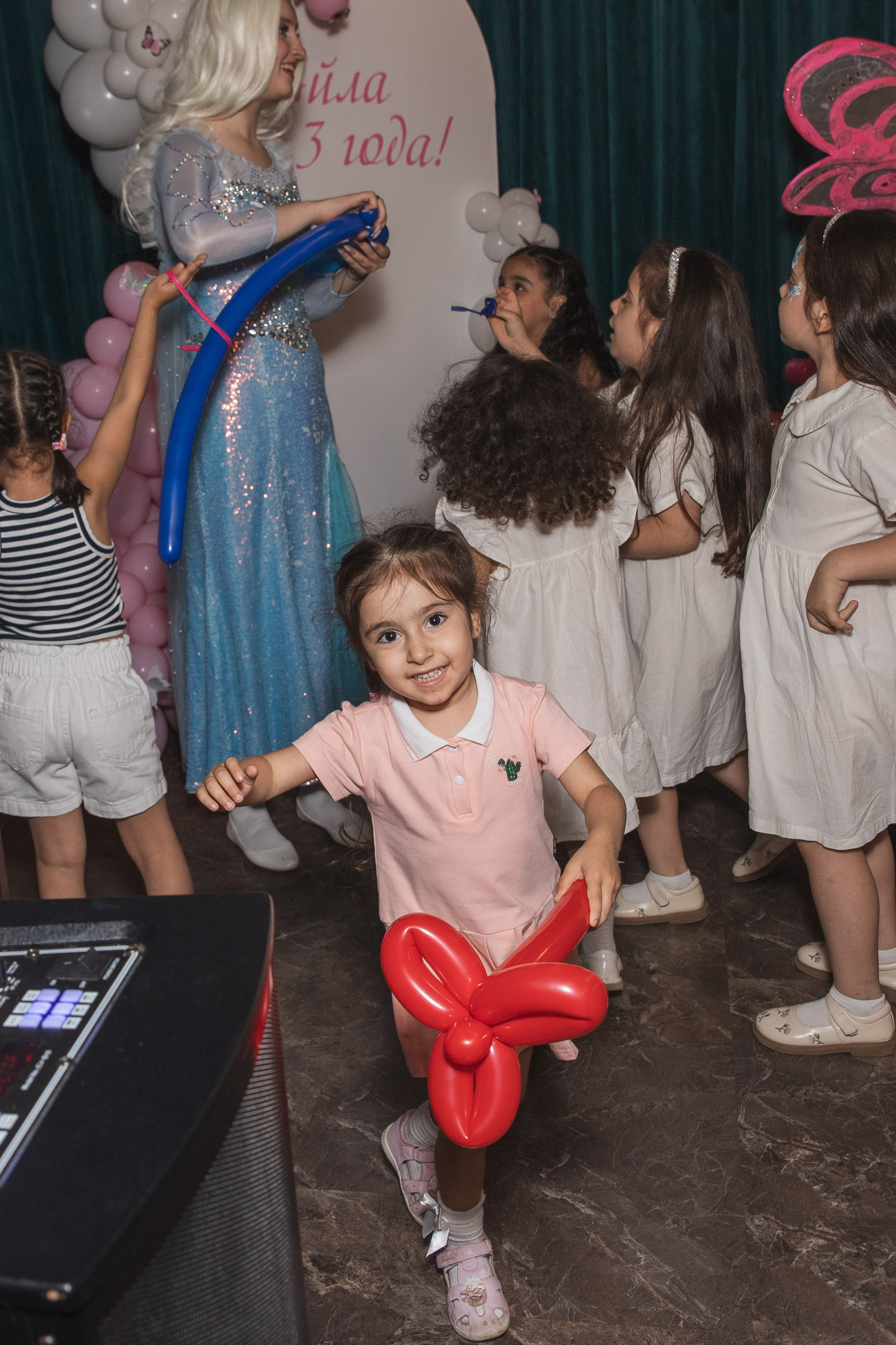 Детский День Рождения 3 года Айле. Свадебный и портретный фотограф в Москве Мария Кравченко