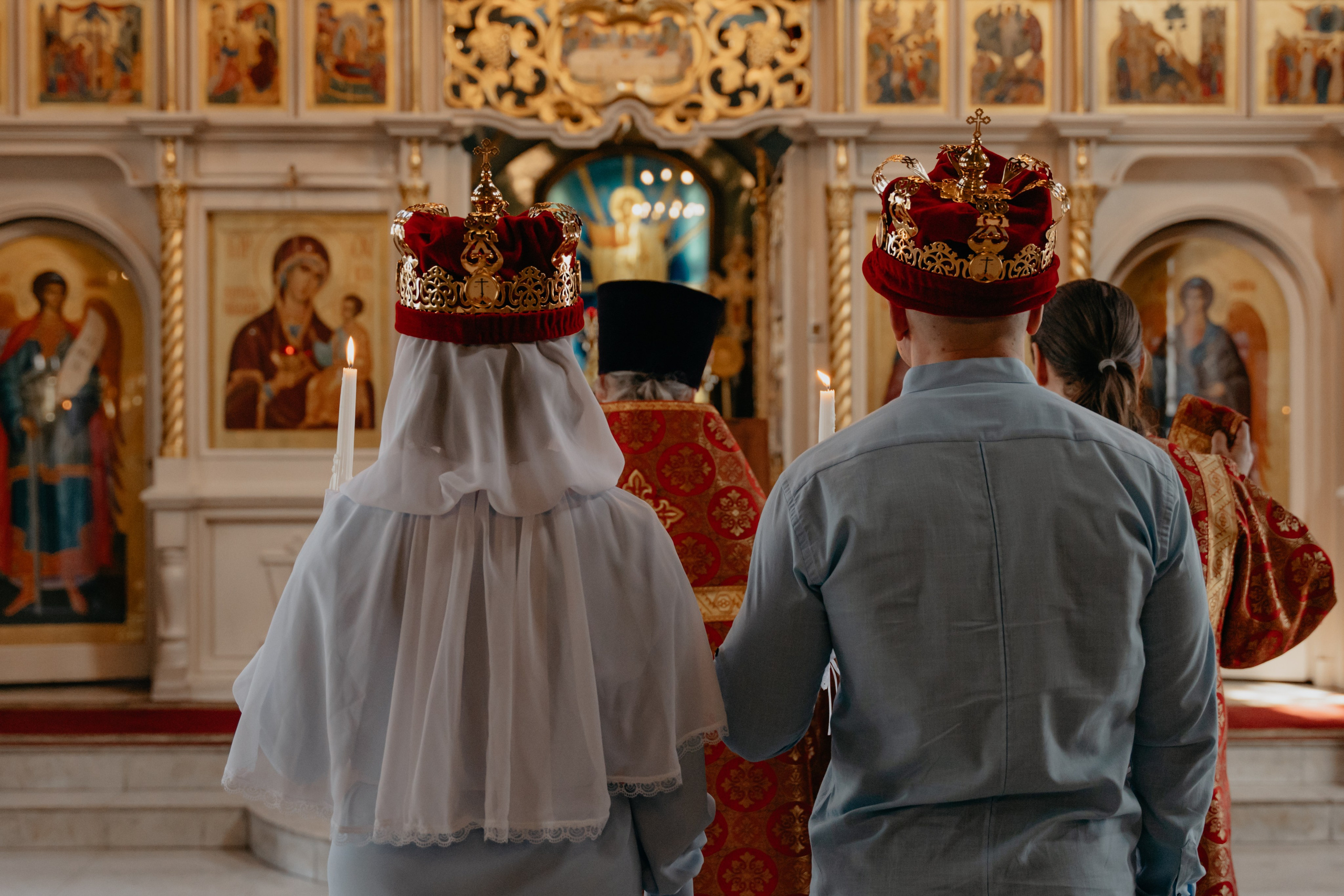 Таинство церемонии венчания. Храм Иоанна Предтечи