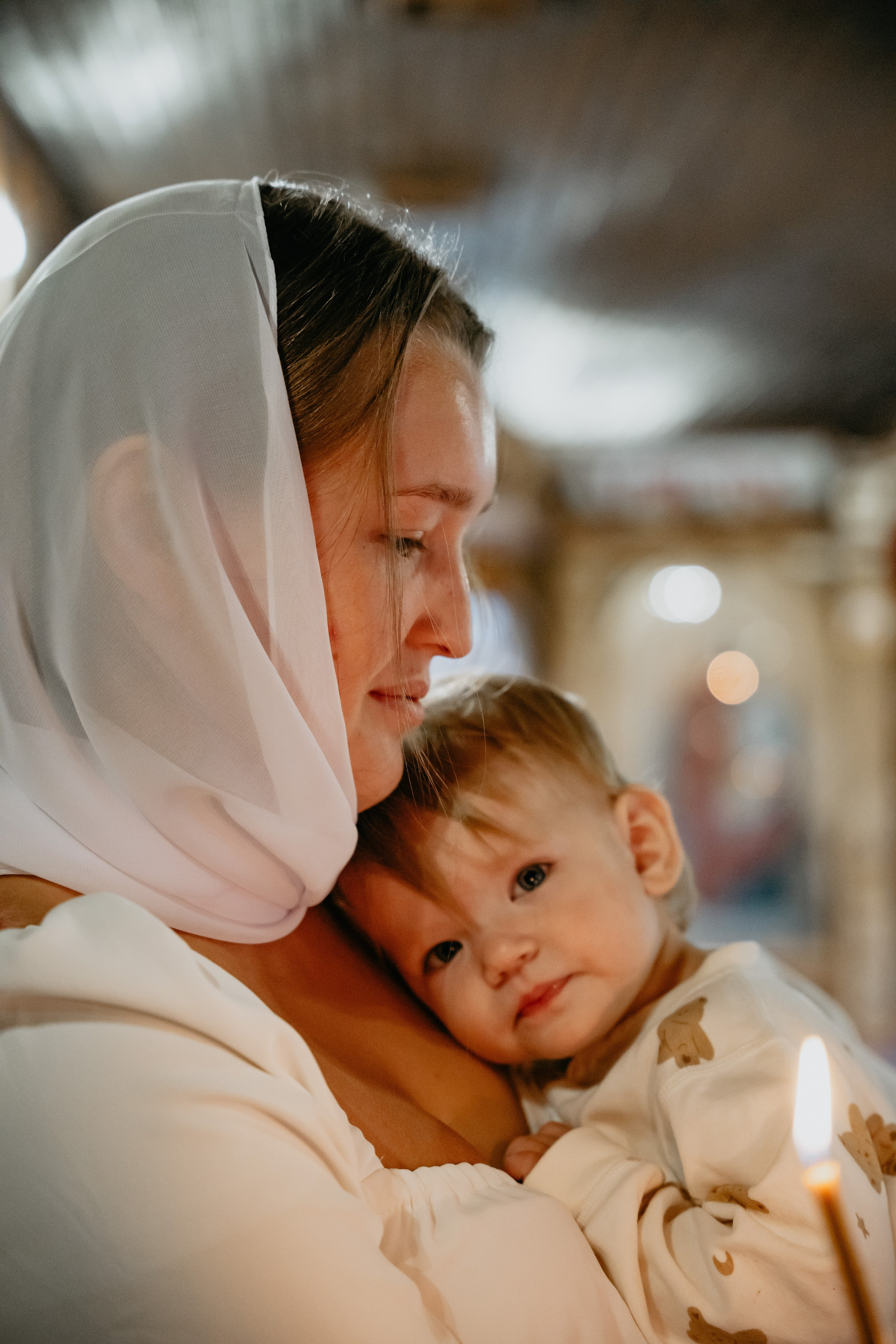 Таинство крещения, церковь Иконы Божией Матери Всех Скорбящих Радость