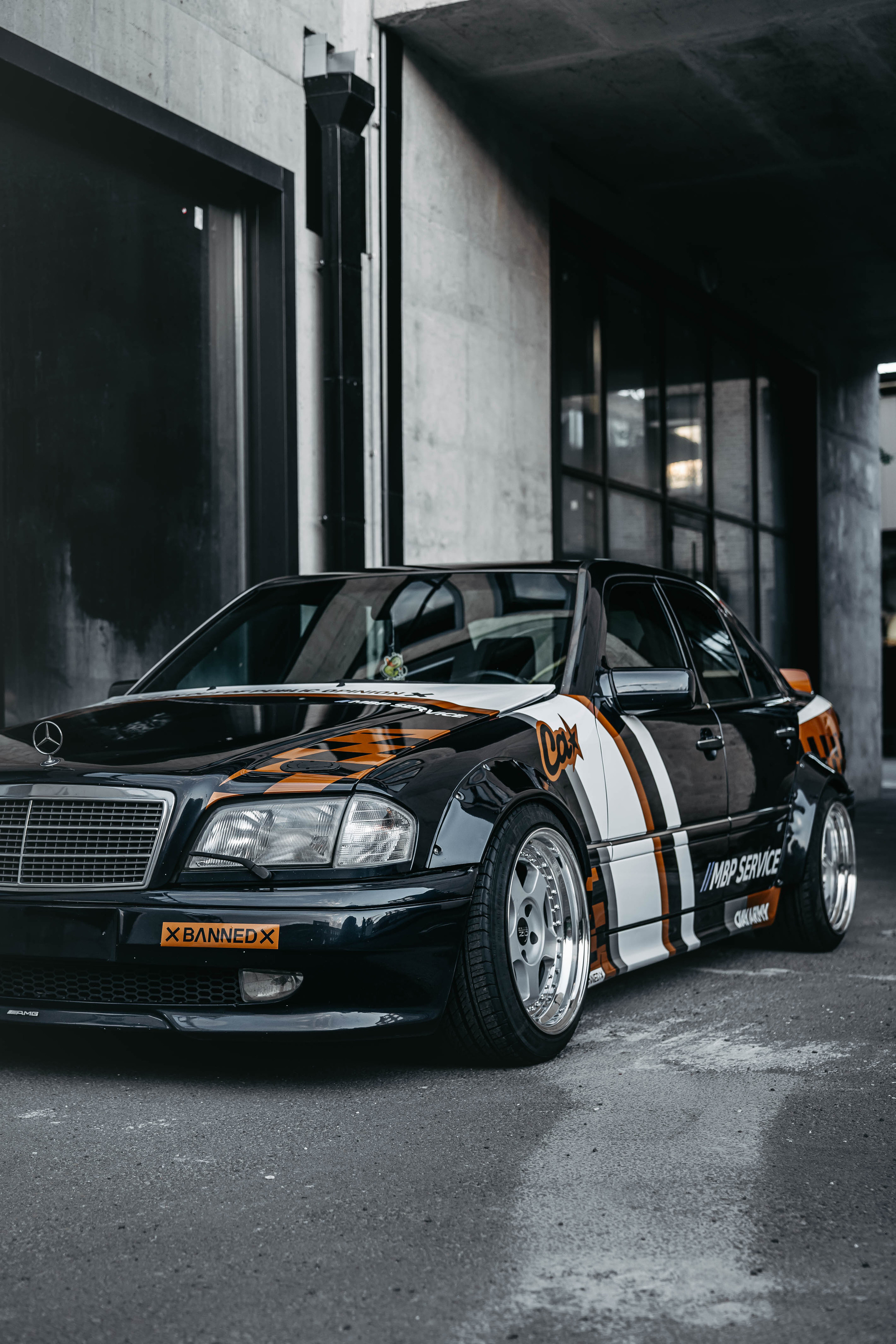 Mercedes W202. Фотограф в Санкт-Петербурге Мария Александрова