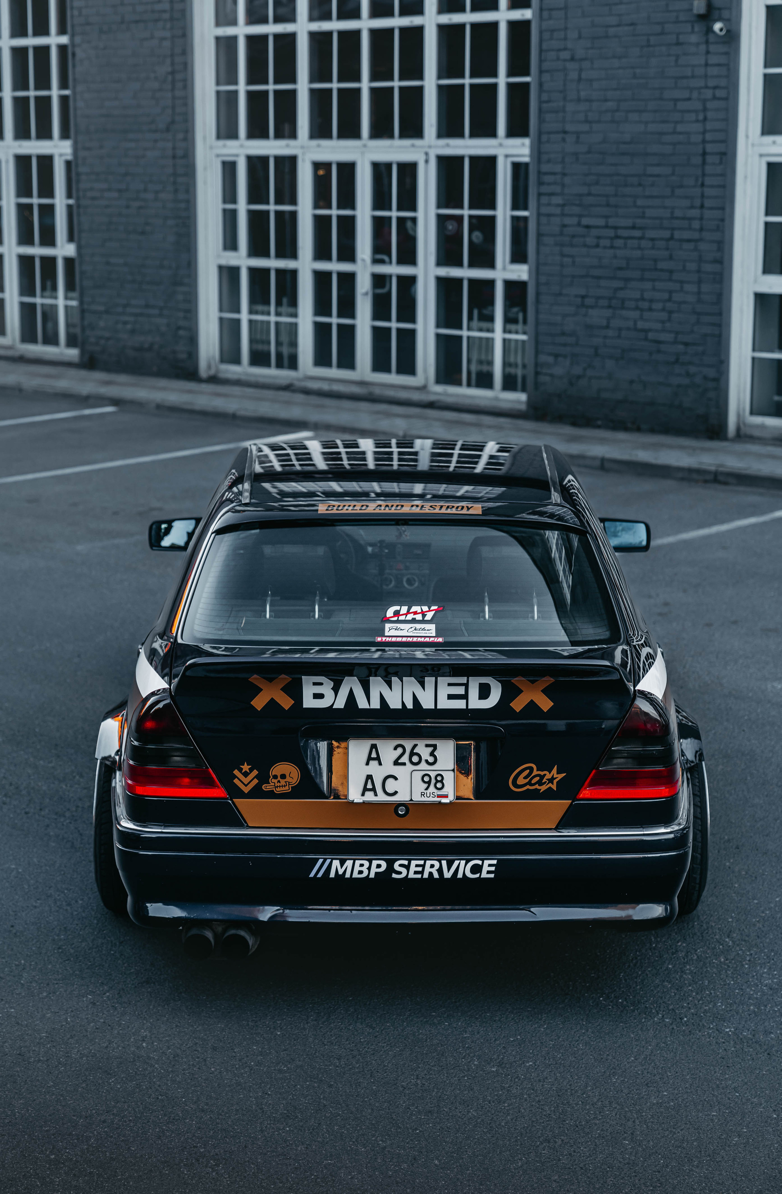 Mercedes W202. Фотограф в Санкт-Петербурге Мария Александрова