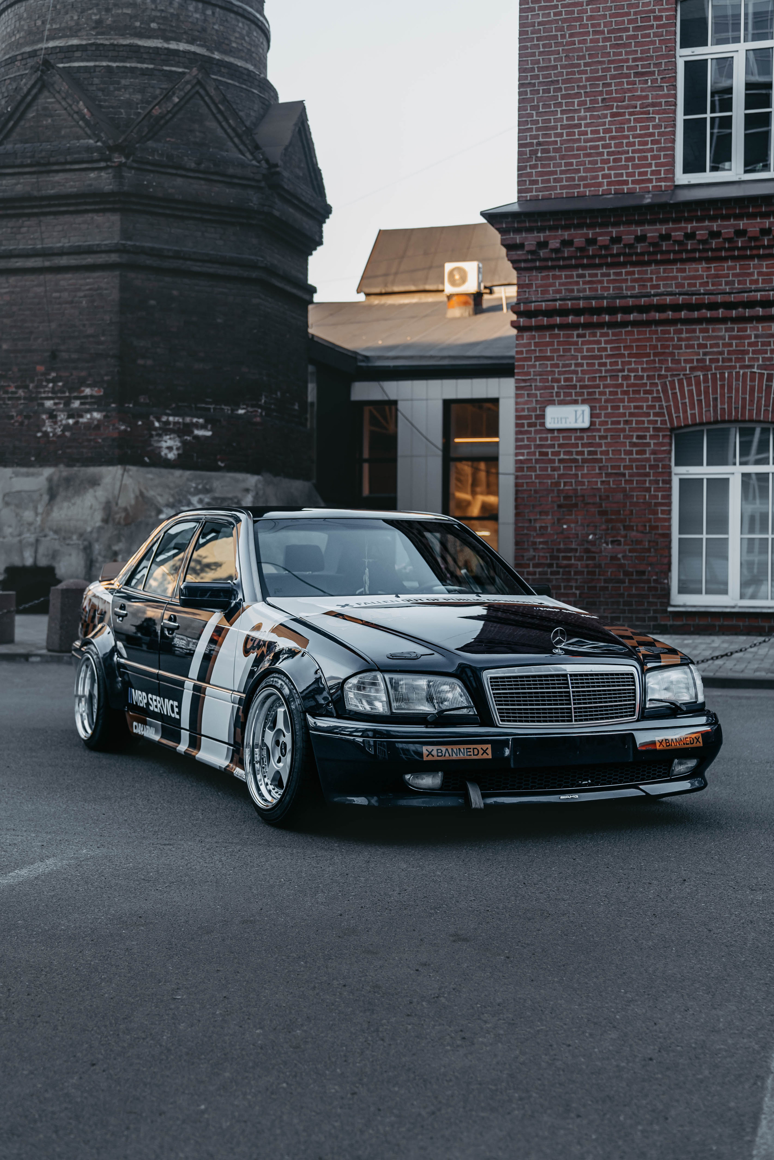 Mercedes W202. Фотограф в Санкт-Петербурге Мария Александрова