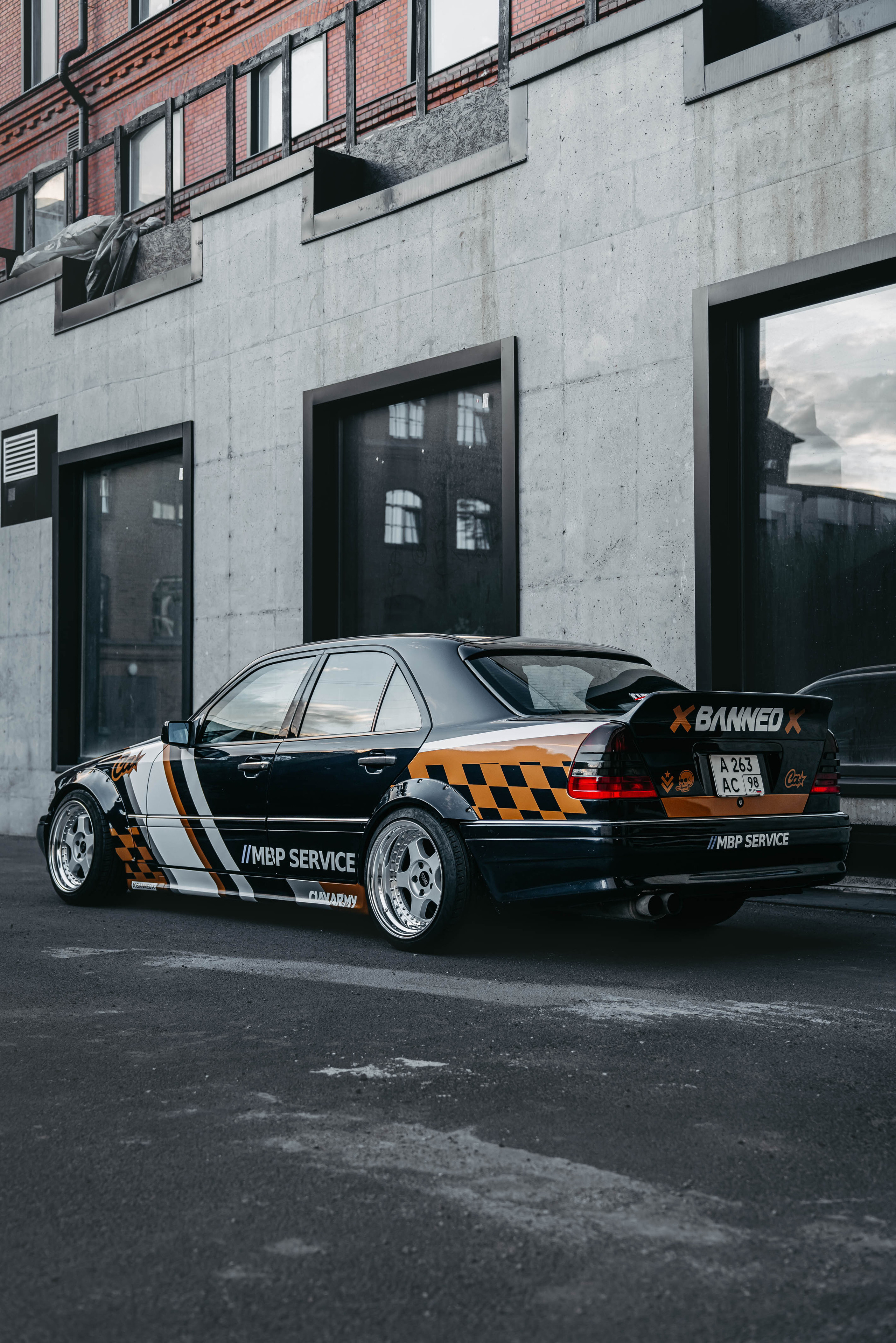 Mercedes W202. Фотограф в Санкт-Петербурге Мария Александрова