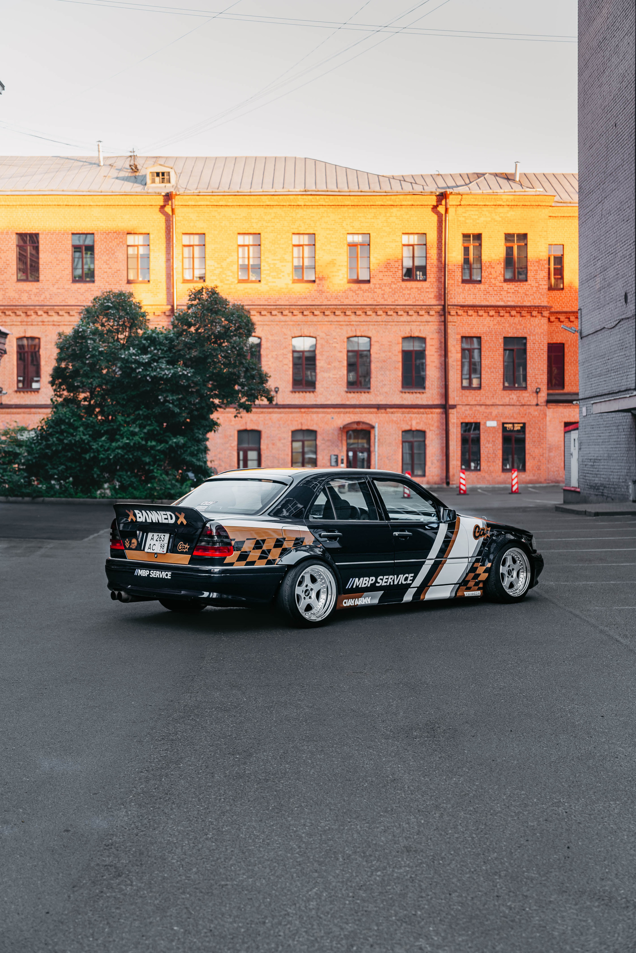 Mercedes W202. Фотограф в Санкт-Петербурге Мария Александрова
