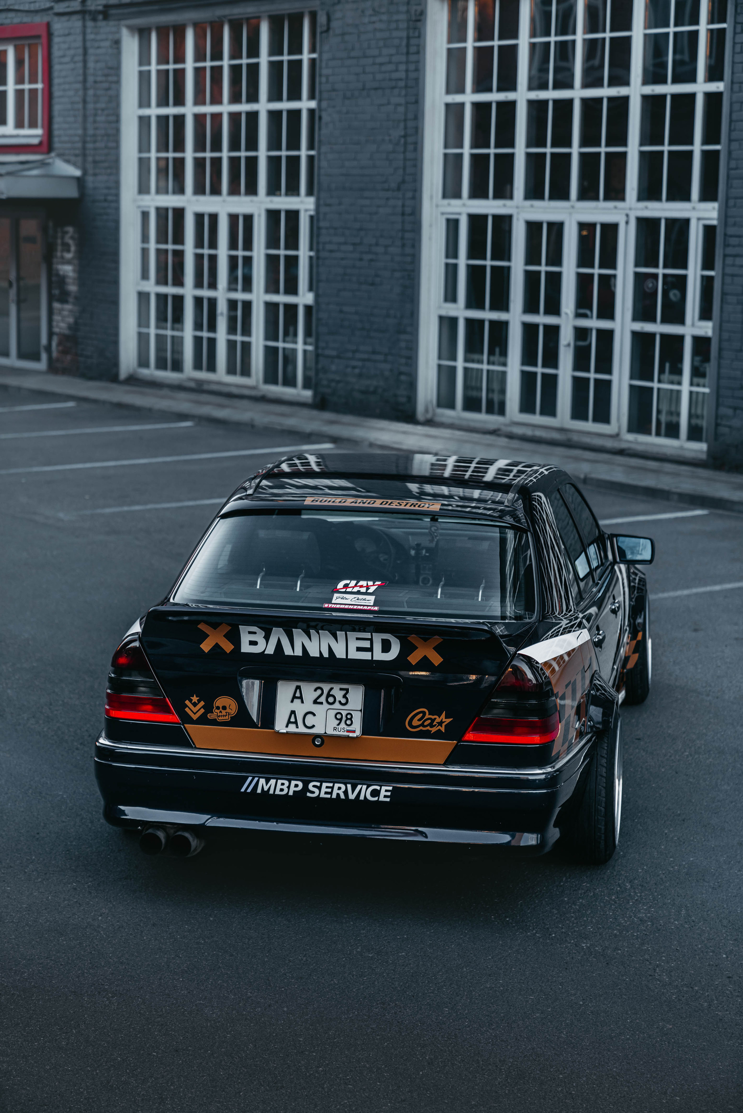 Mercedes W202. Фотограф в Санкт-Петербурге Мария Александрова