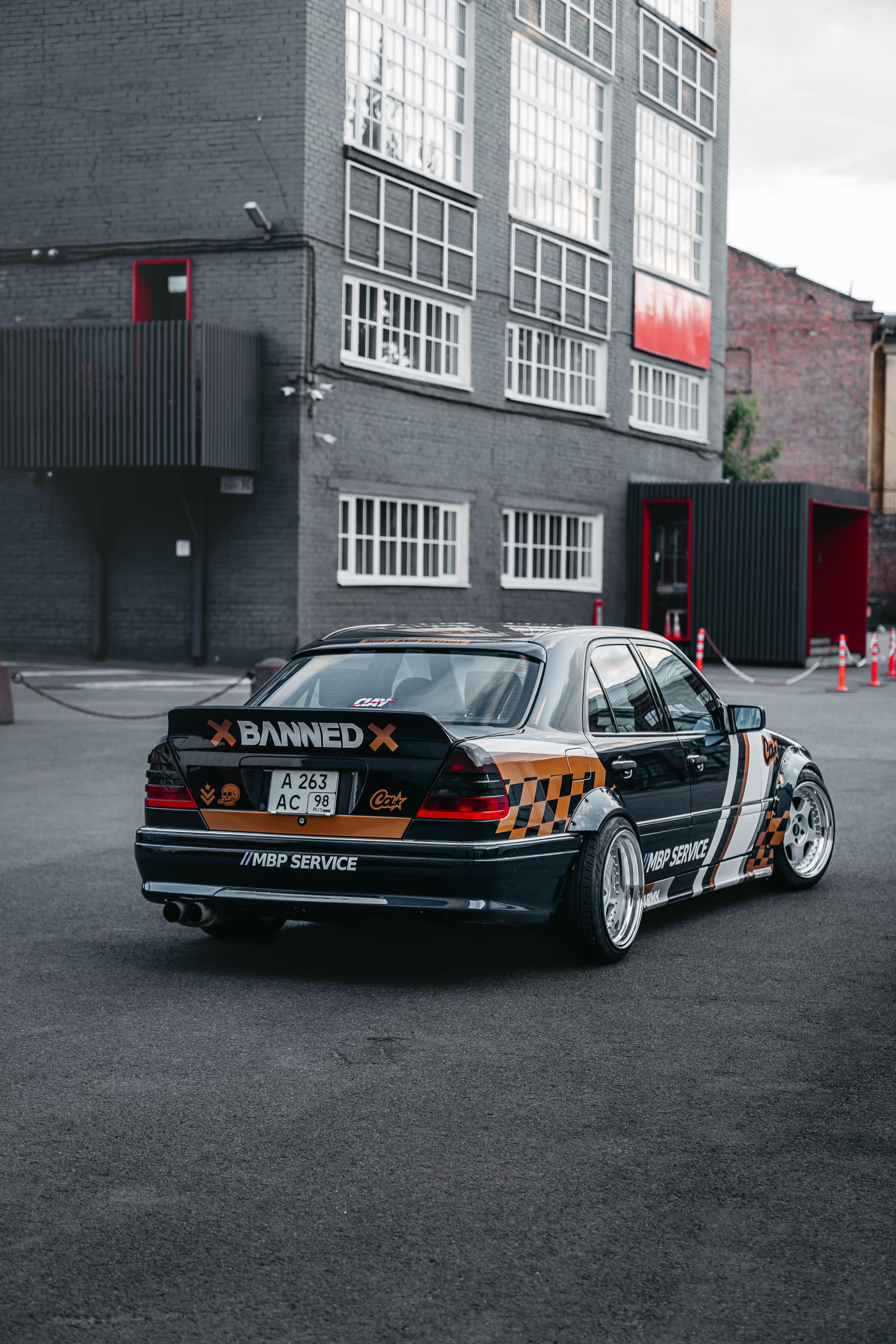 Mercedes W202. Фотограф в Санкт-Петербурге Мария Александрова