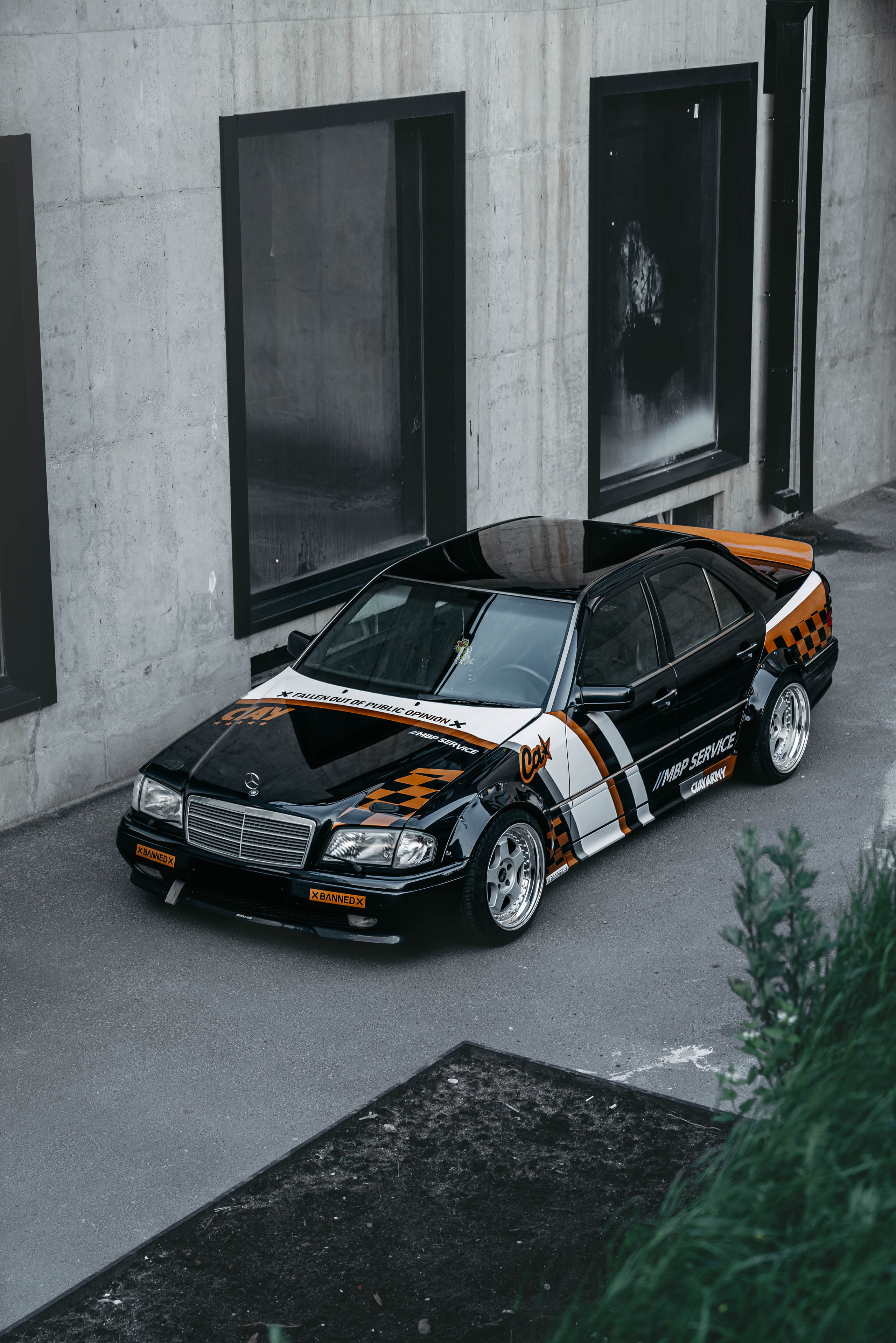 Mercedes W202. Фотограф в Санкт-Петербурге Мария Александрова