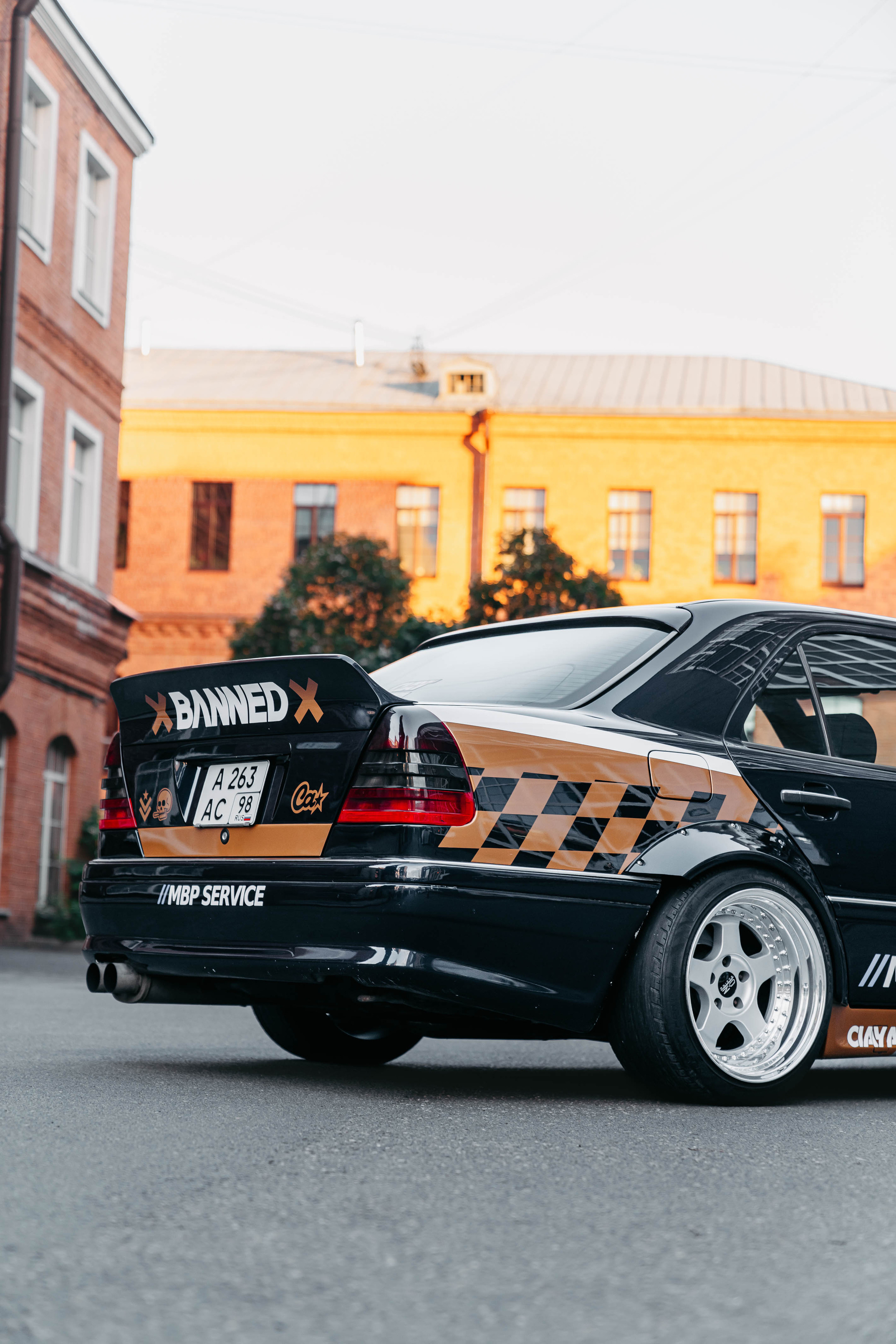 Mercedes W202. Фотограф в Санкт-Петербурге Мария Александрова