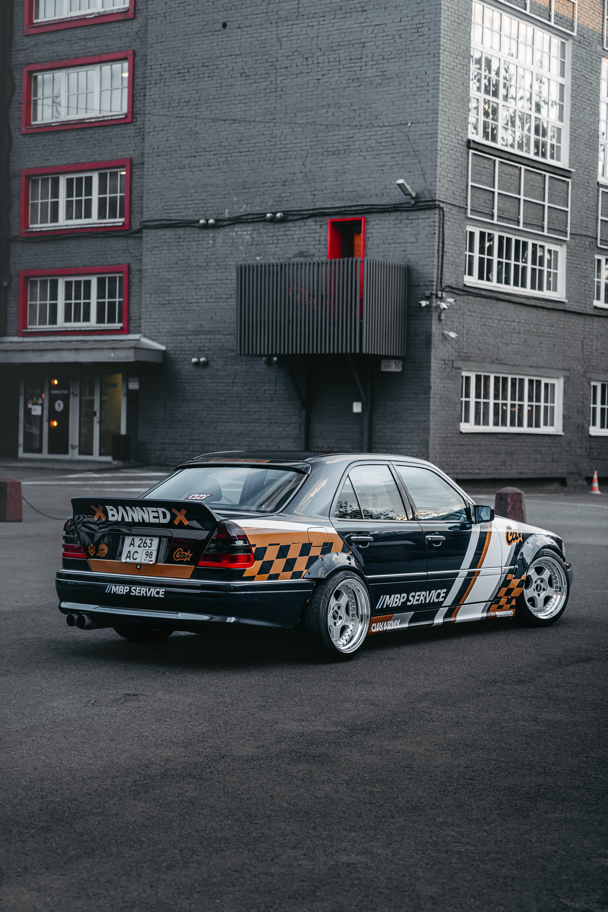 Mercedes W202. Фотограф в Санкт-Петербурге Мария Александрова