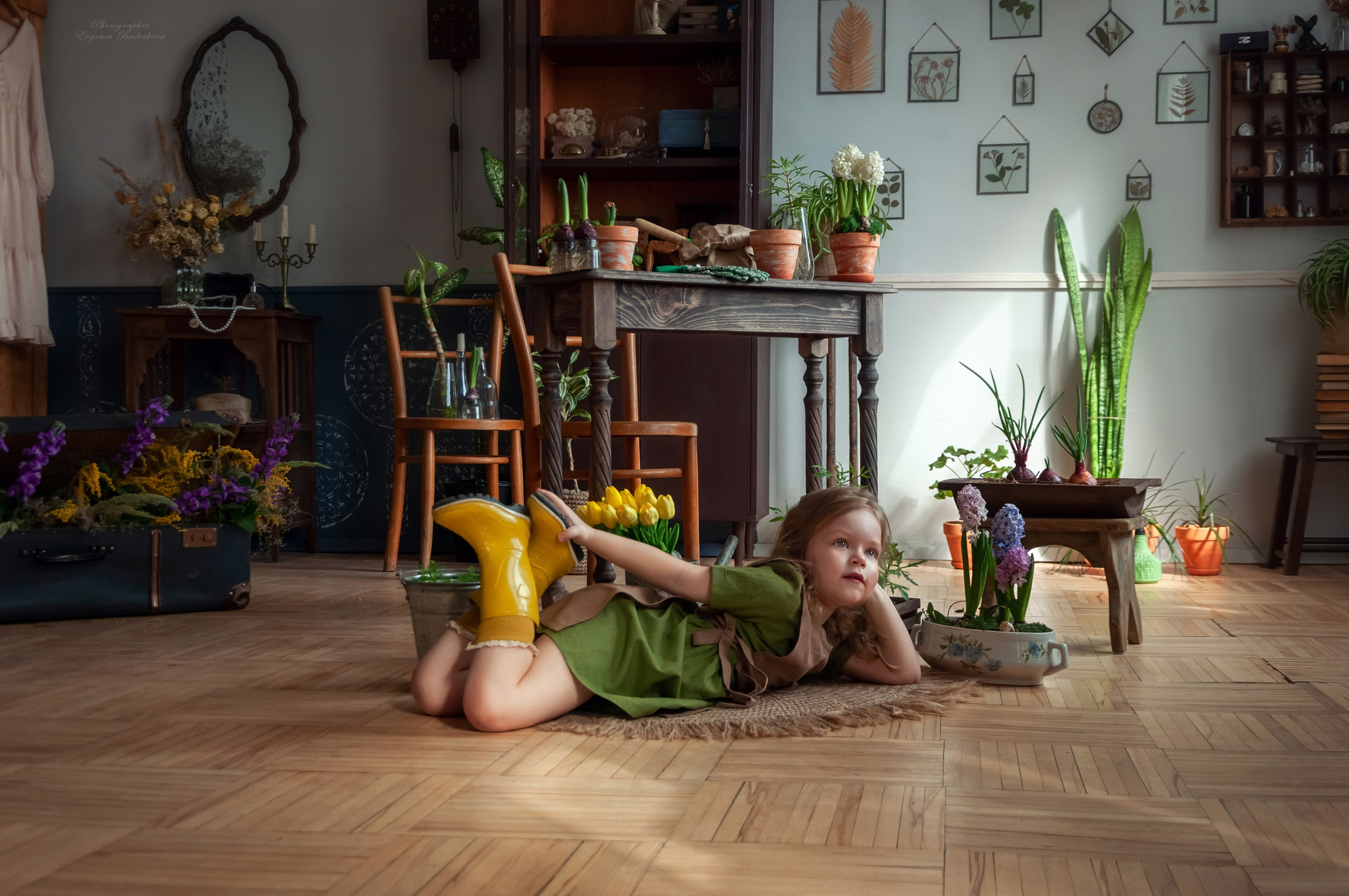 Детский портрет. Фотохудожник и фоторежиссёр Евгения Будякова