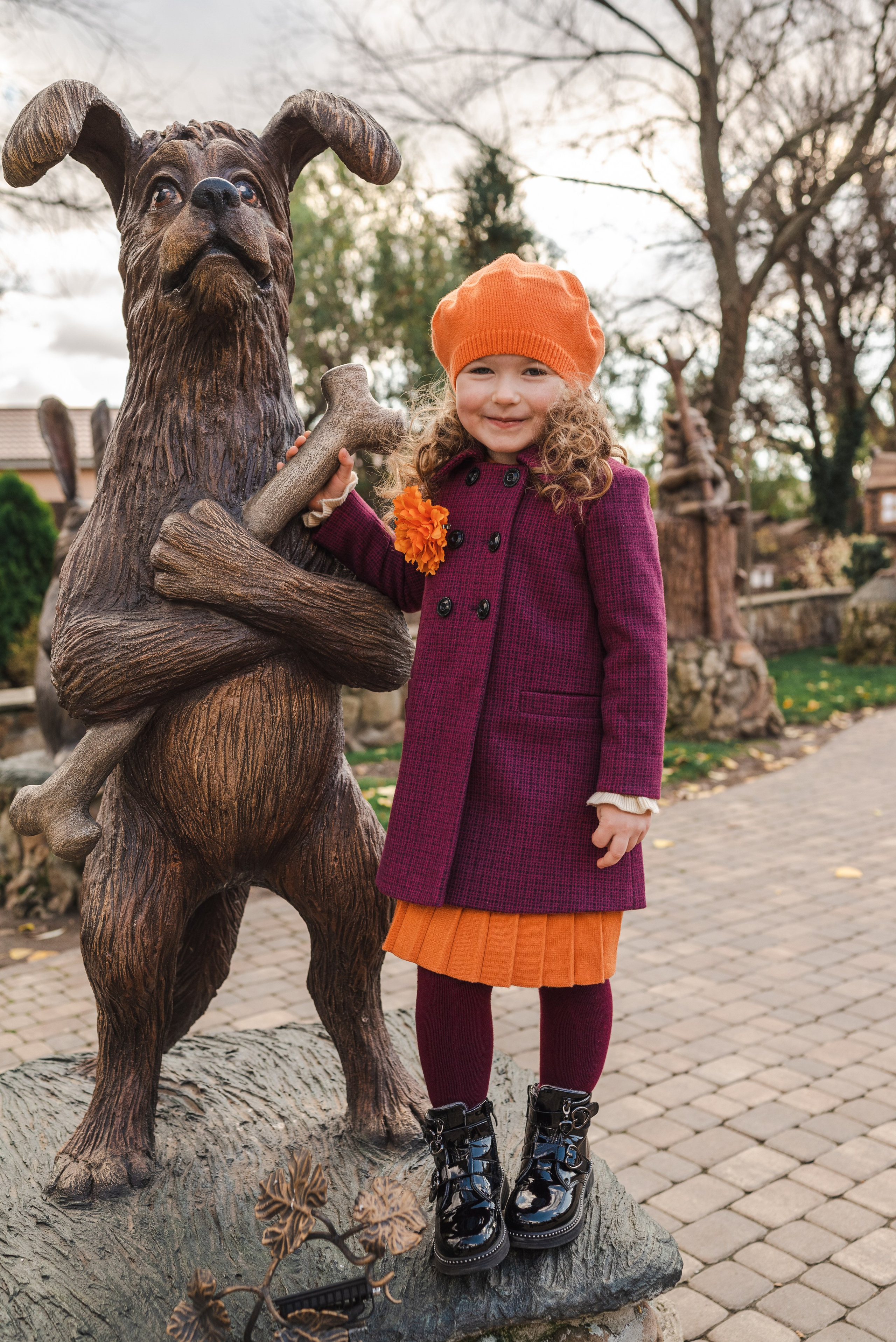 Детская фотосессия в парке Лога