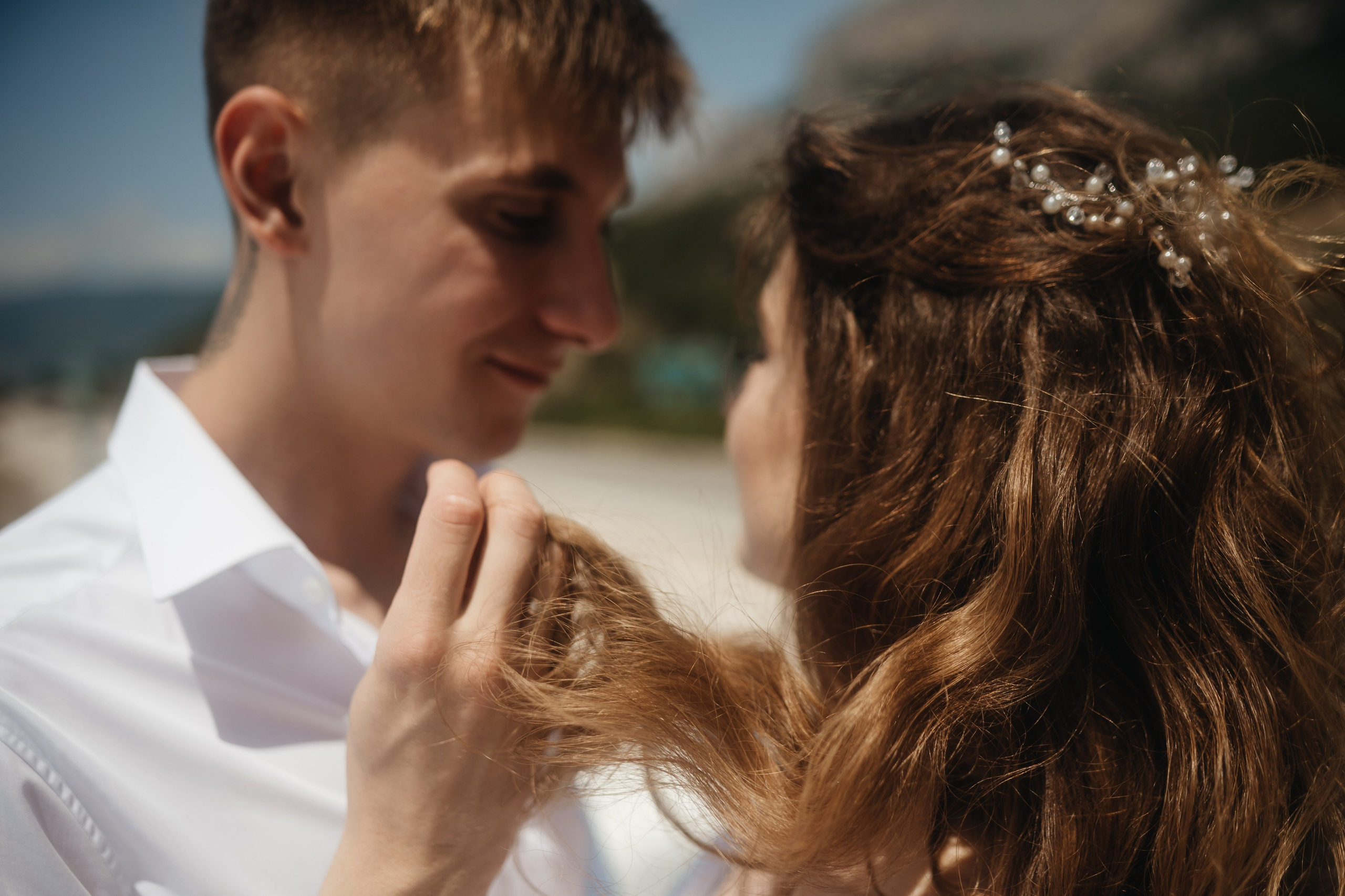 Свадебная фотосъемка в старинном отеле в Крымском Санторини. Свадебный и семейный фотограф и видеограф, Крым, Москва, Санкт -Петербург