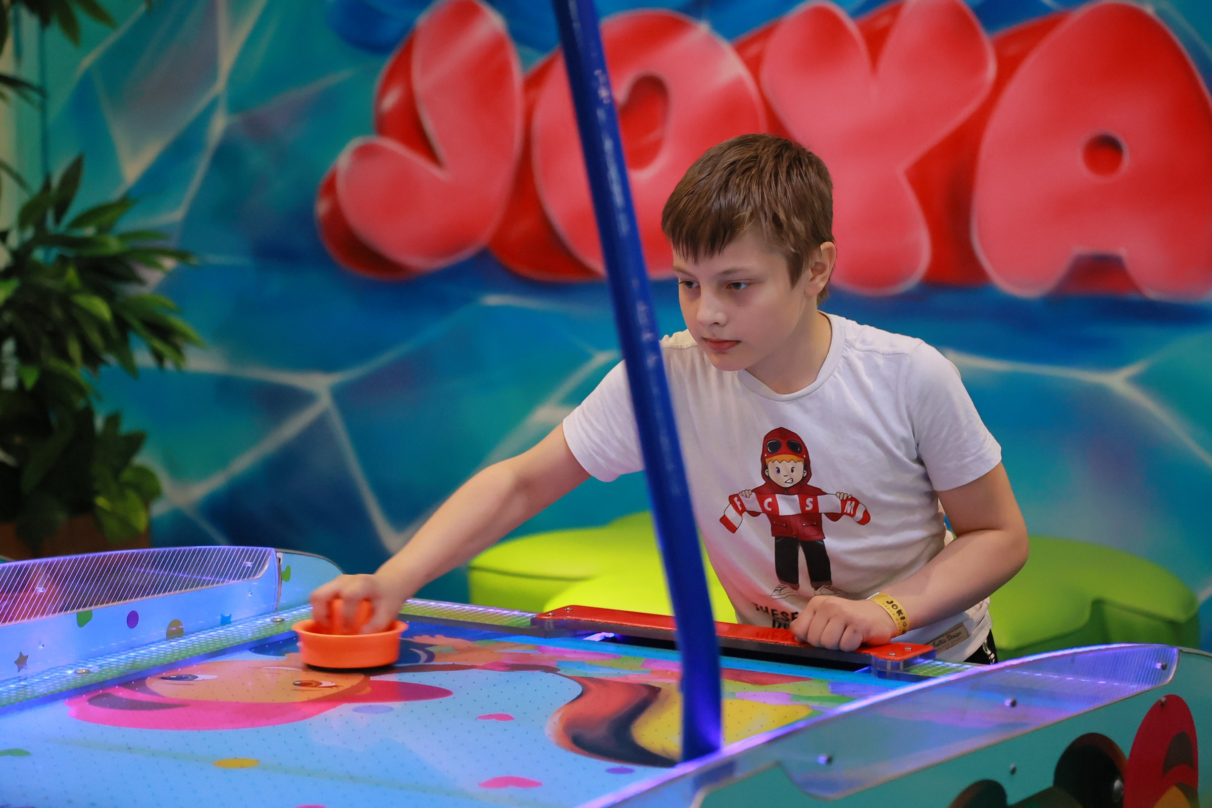 Семейный поход в игровой центр. Выпускные альбомы в Москве и Московской области