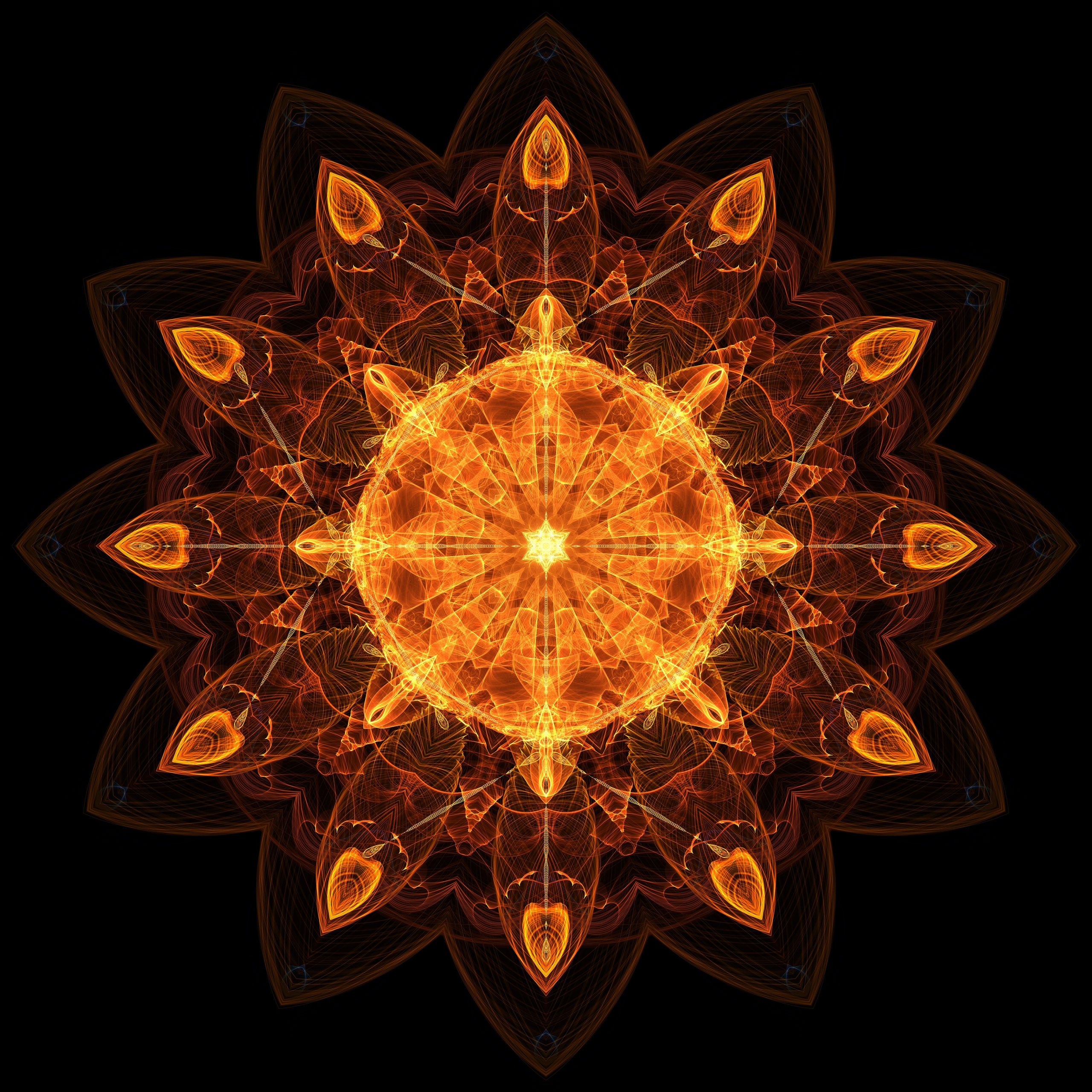 Flame Mandala of a tube TV. Roman Hodirev is an esoteriologist, multidisciplinary artist, photographer and musician. Saint Petersburg, Riga