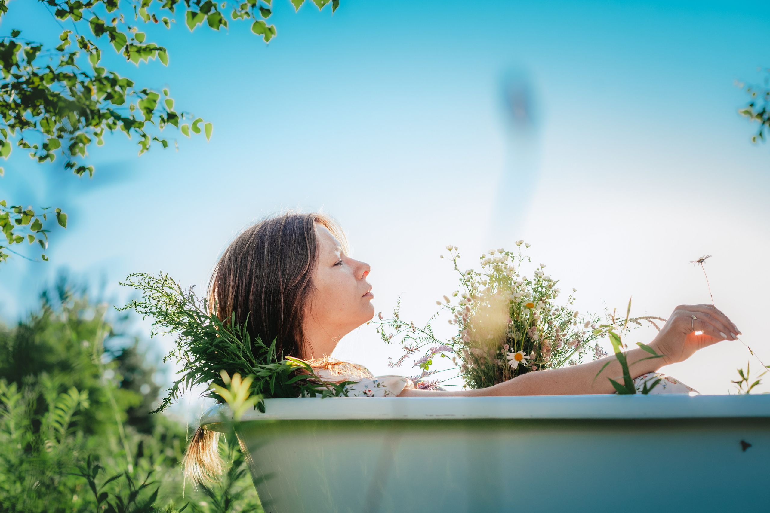 Ванна в поле. Фотограф-анималист Татьяна Степанова