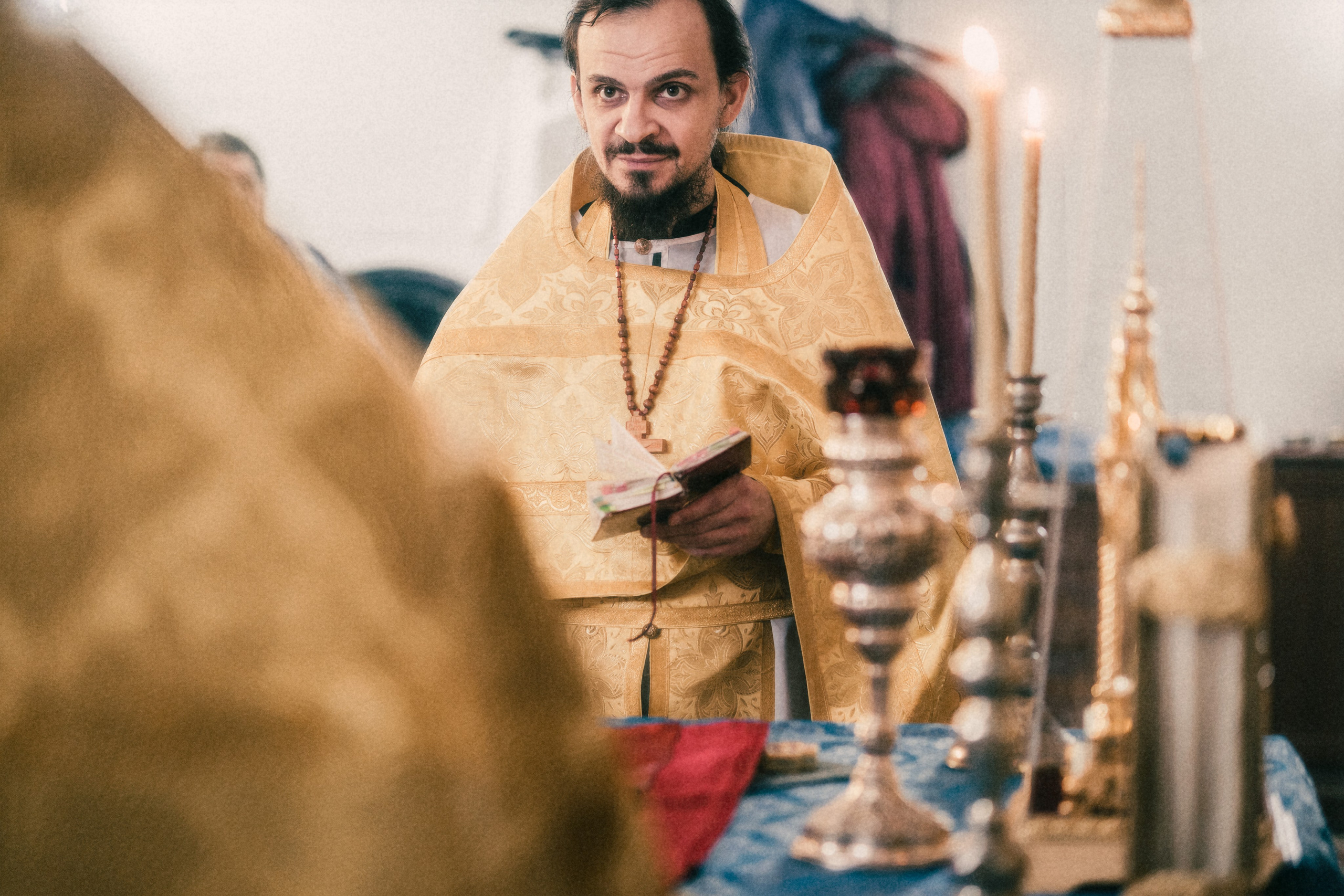 Ночное богослужение. Фестиваль Братья Зима 2025. Фотограф в Москве Максим Скоробогатов