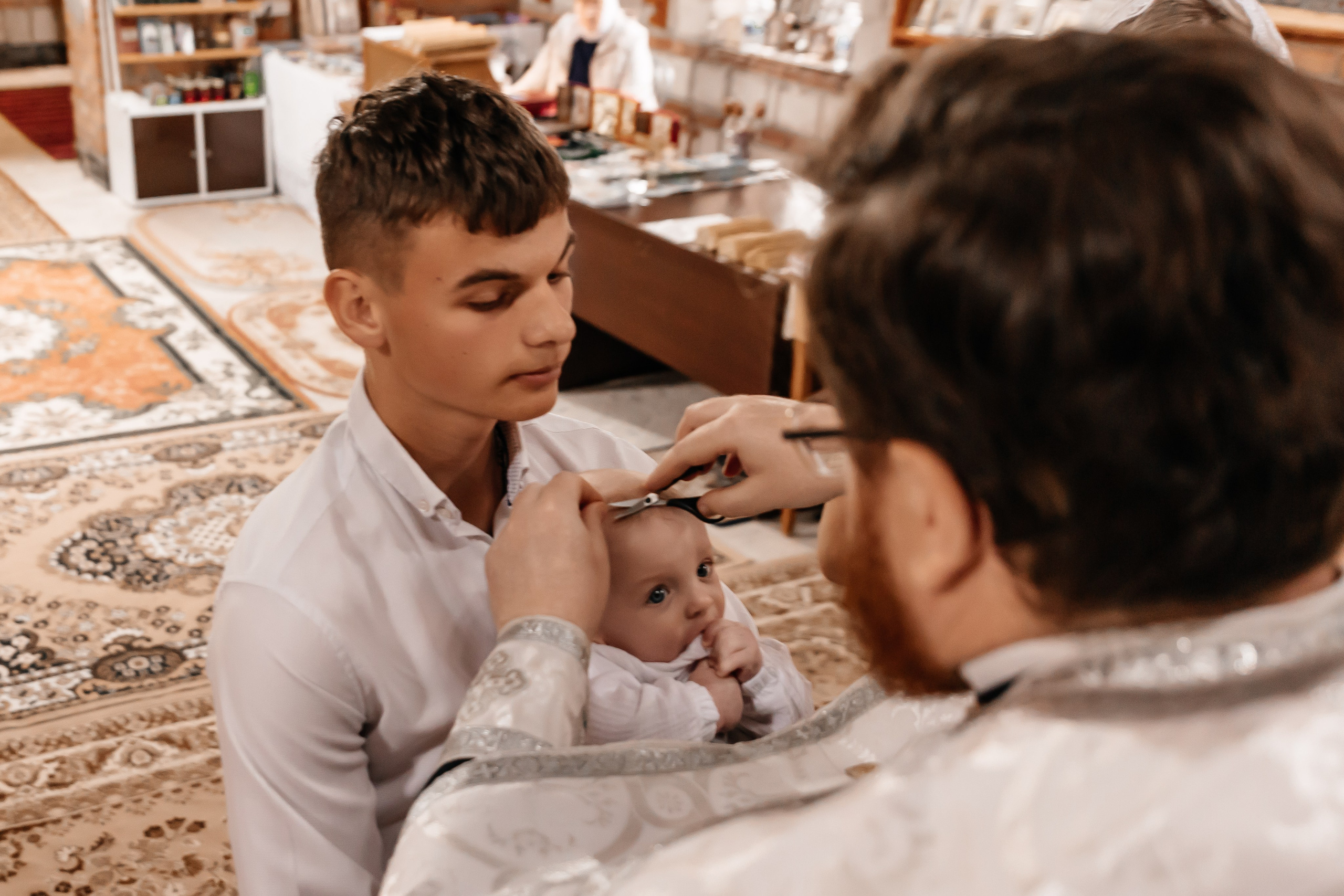 Крещение Максима. Семейный фотограф Минск Усова Ольга