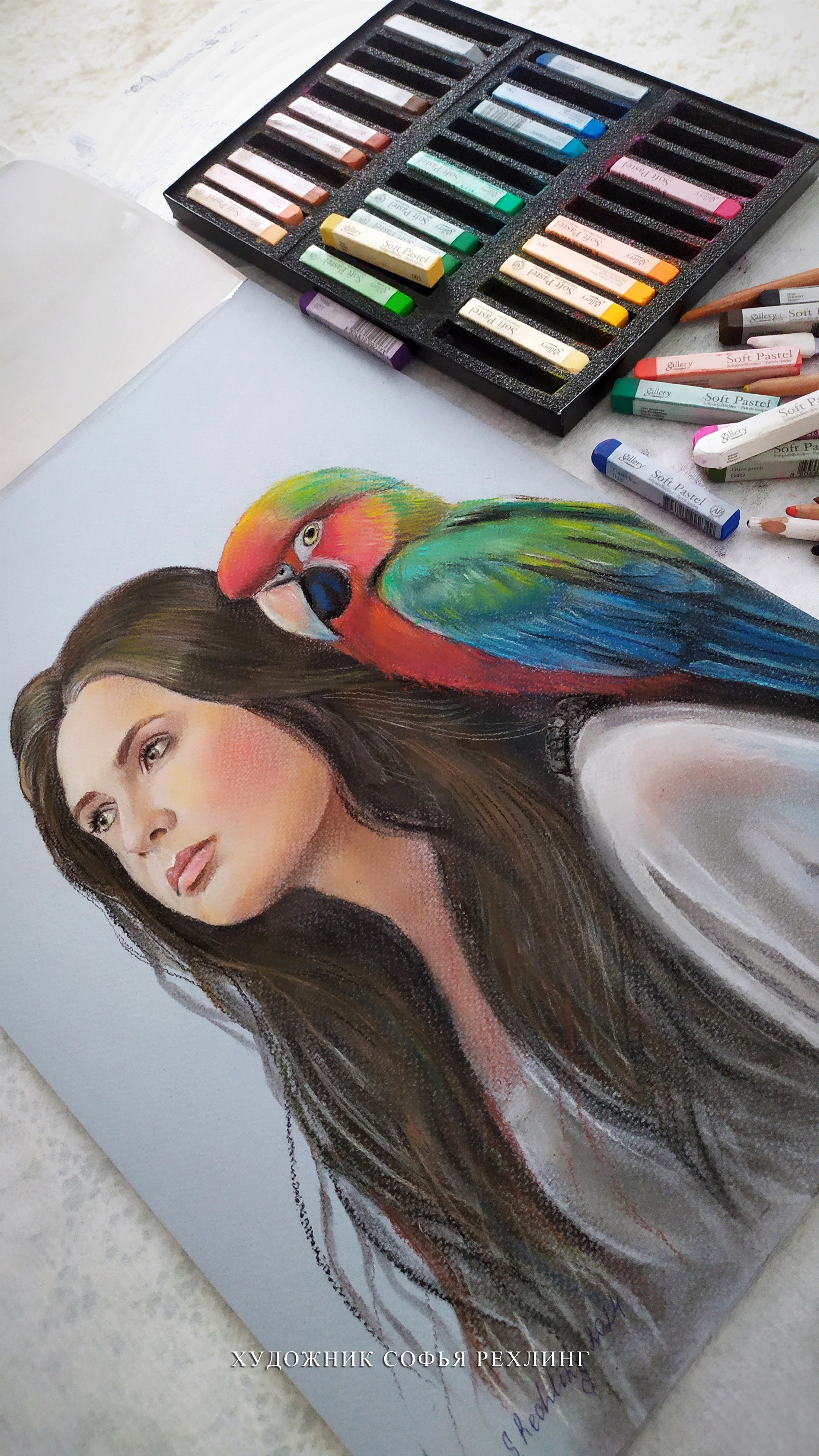 Portrait 30×40 cm → view. Portraits and paintings to order