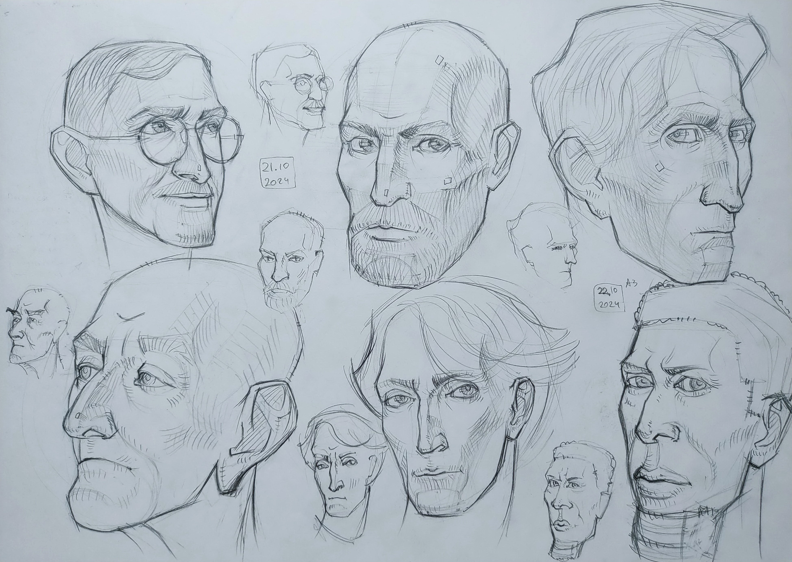 Quick Sketches. Alexander Manaenkov | Watercolor Artist from Siberia