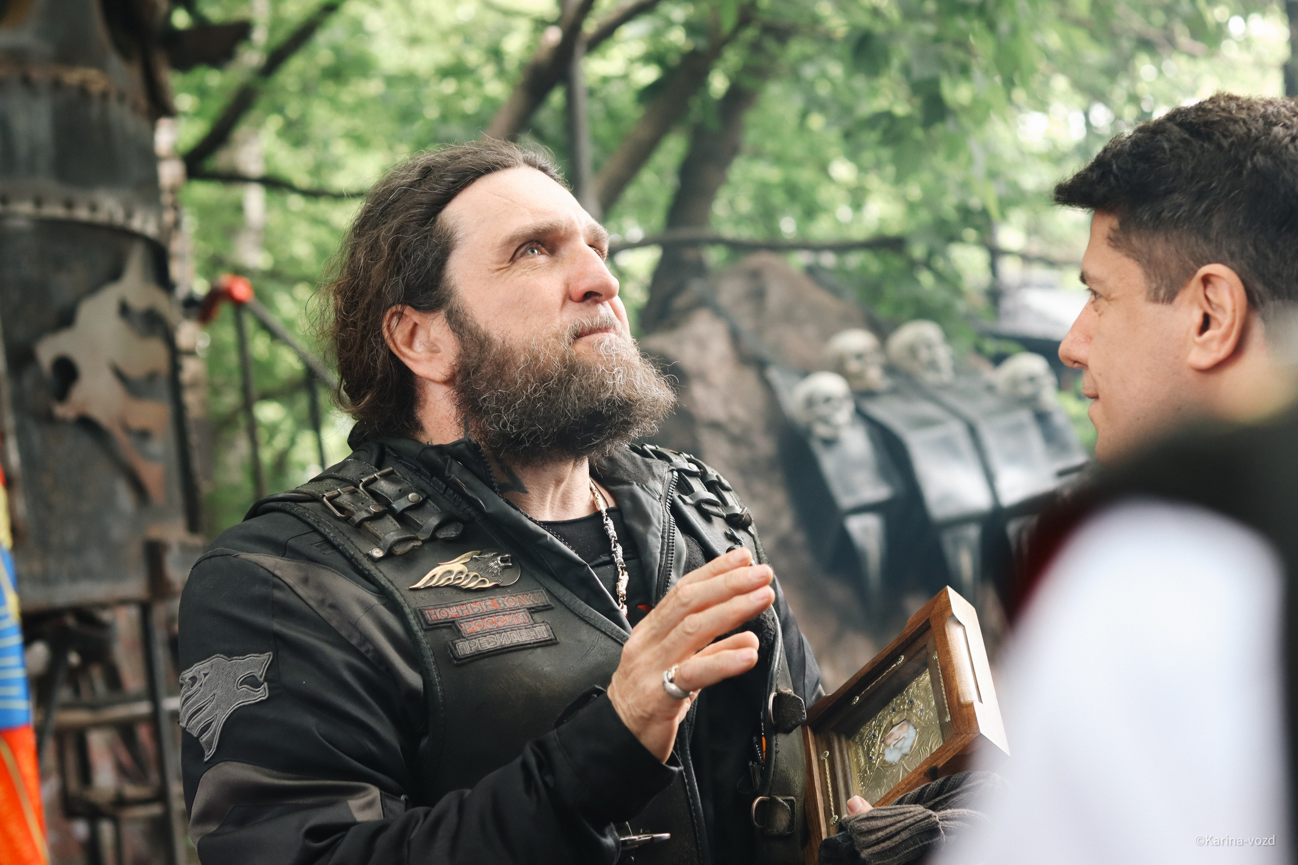 36-ти летие мотоклуба «Ночные Волки». Репортажный фотограф в Москве и Зеленограде Karina-vozd