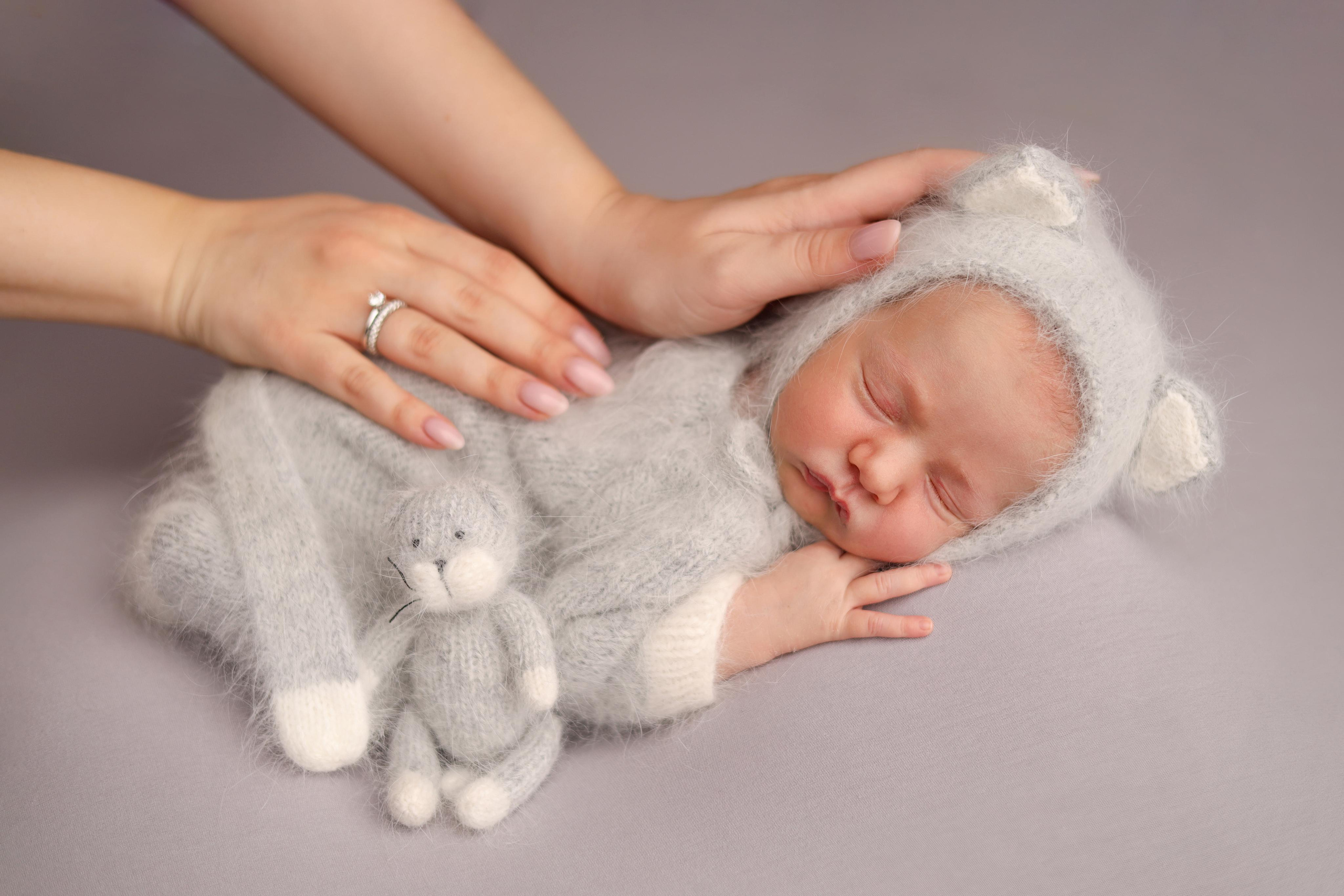 Ньюборн съемка Таисии. Фотограф новорожденных Москва. Ньюборн фотограф Москва