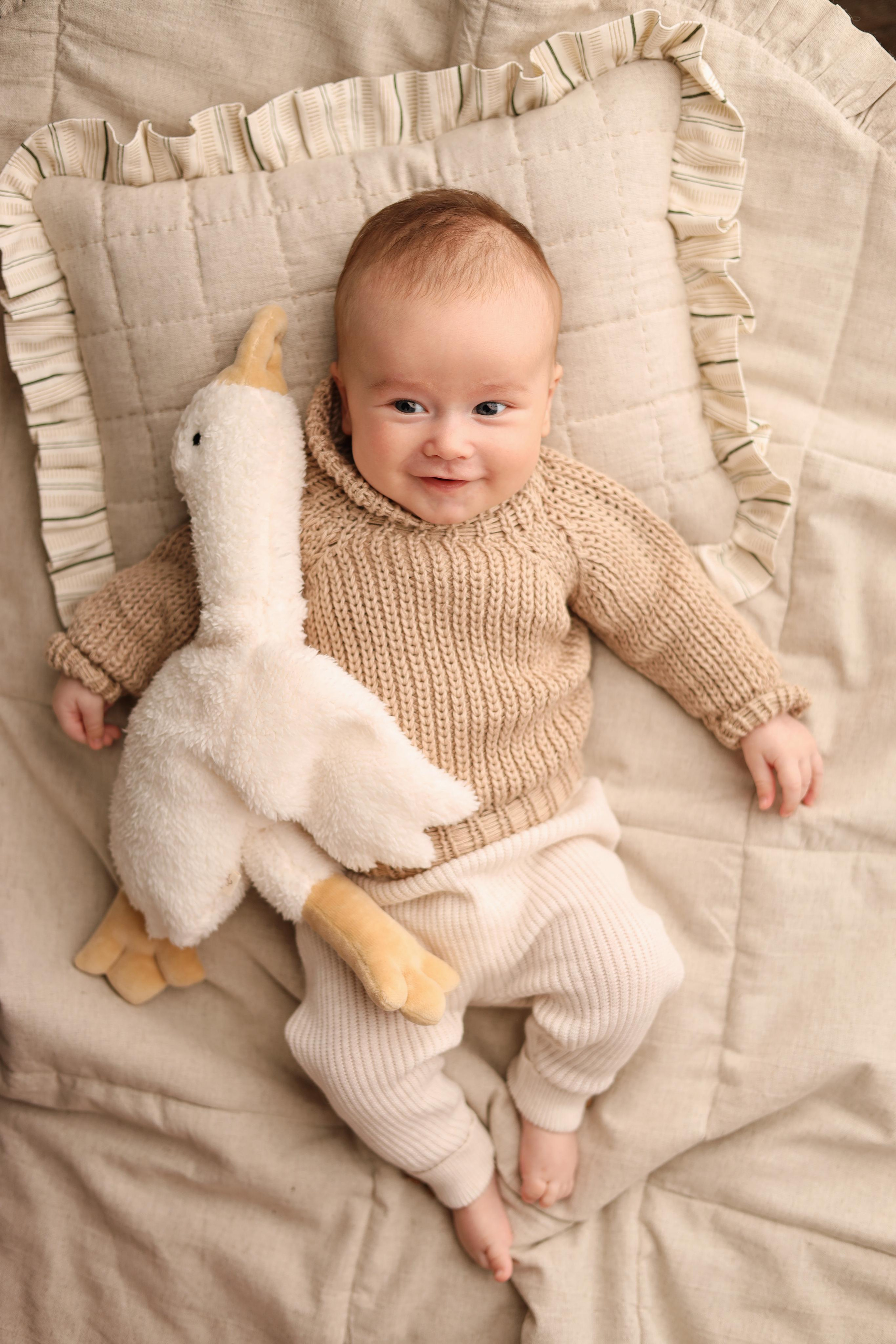 Ньюборн съемка мальчика Левы, 3 месяца. Фотограф новорожденных Москва. Ньюборн фотограф Москва