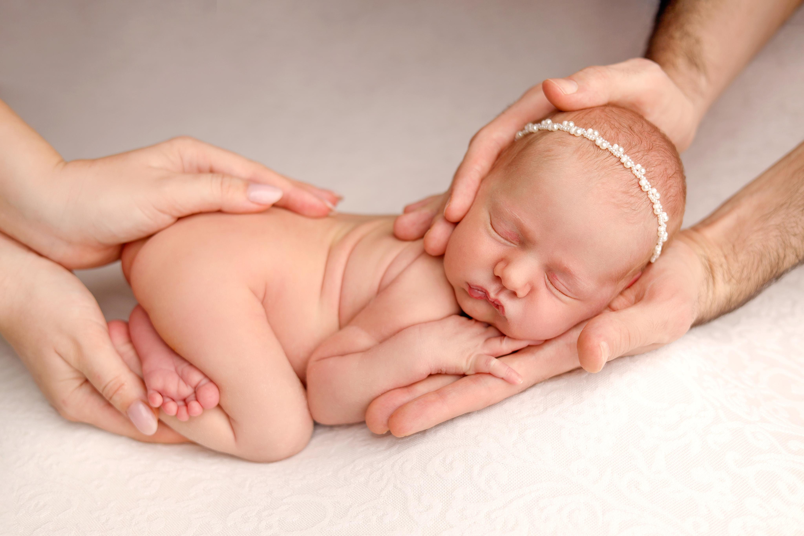 Ньюборн съемка Таисии. Фотограф новорожденных Москва. Ньюборн фотограф Москва